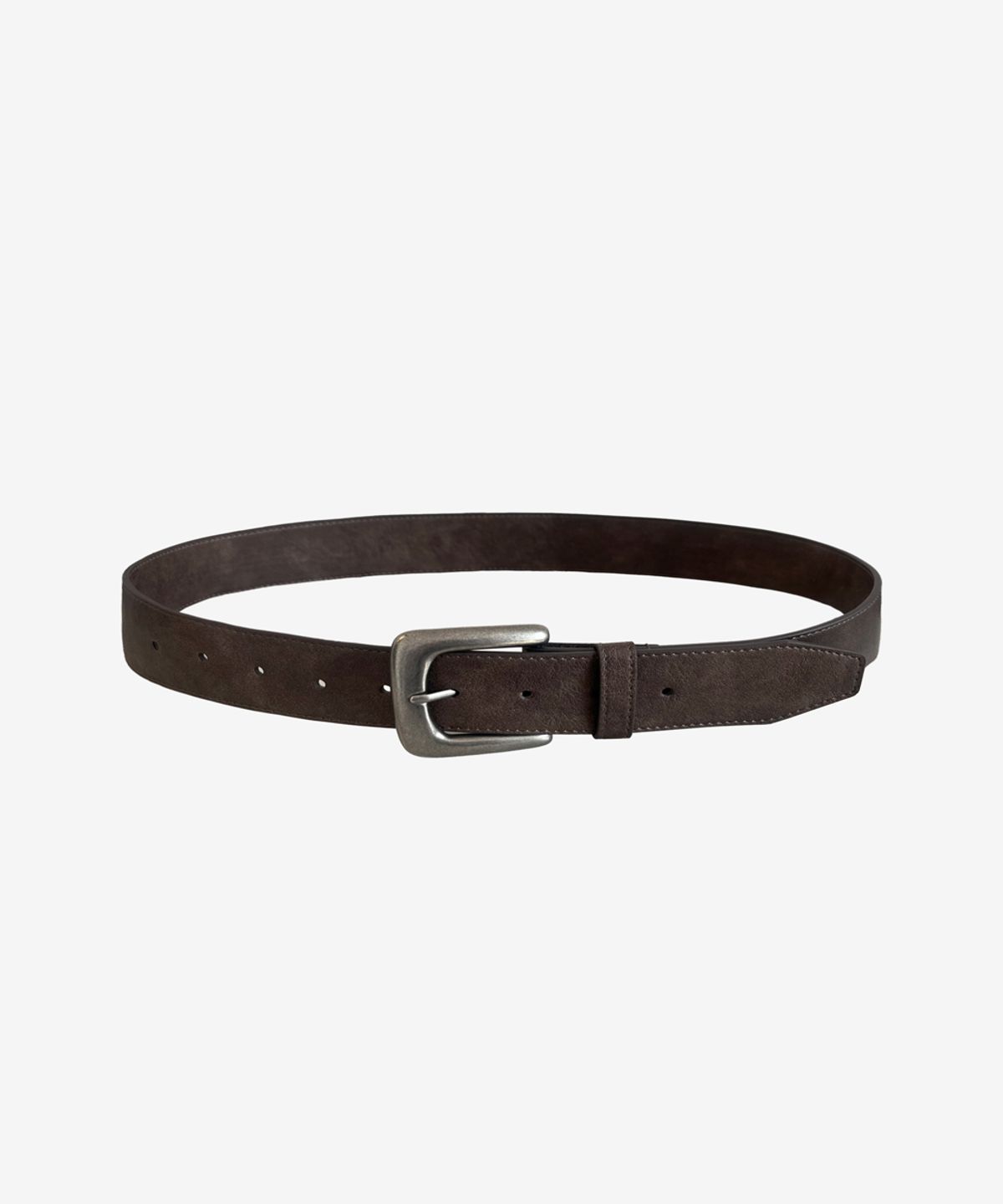블랙 퍼플(BLACK PURPLE) 헤이즈 스터드 벨트_브라운 Haze Stud Belt _Brown