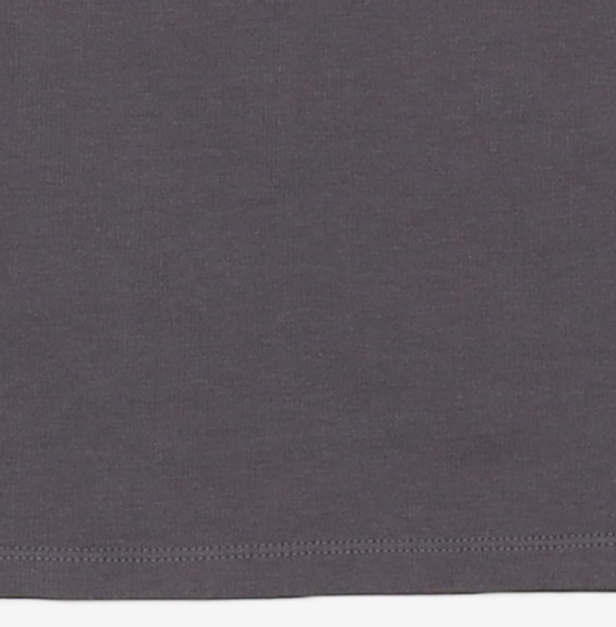 아모멘토(AMOMENTO) NECK SHIRRING SHORT SLEEVE TOP_CHARCOAL FREE
