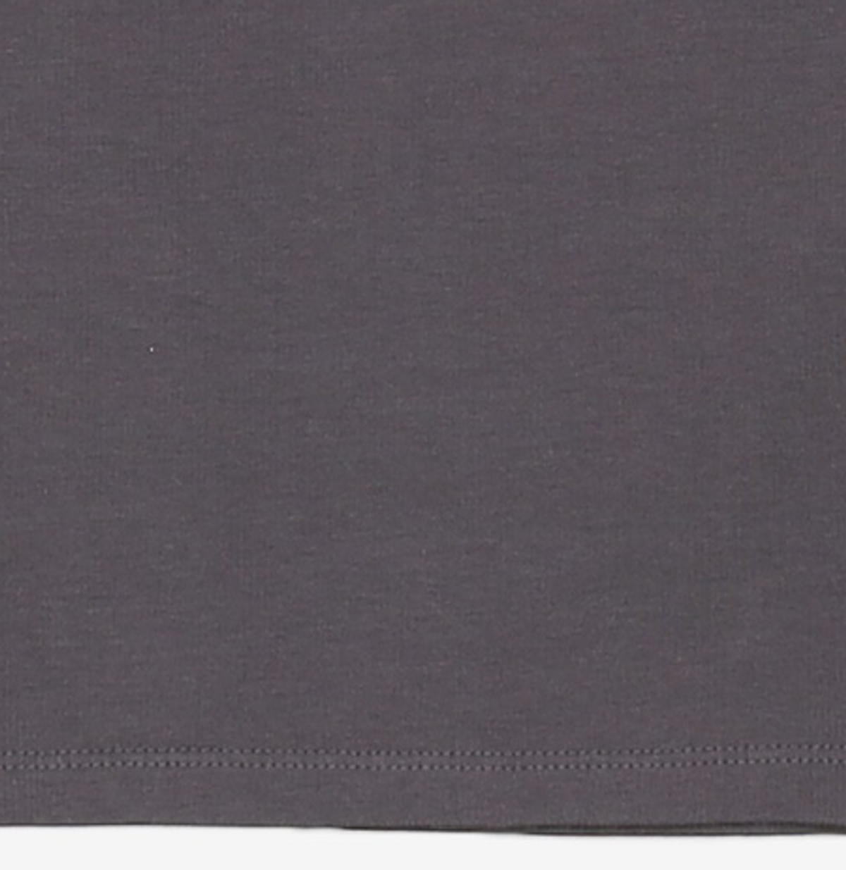아모멘토(AMOMENTO) NECK SHIRRING SHORT SLEEVE TOP_CHARCOAL FREE