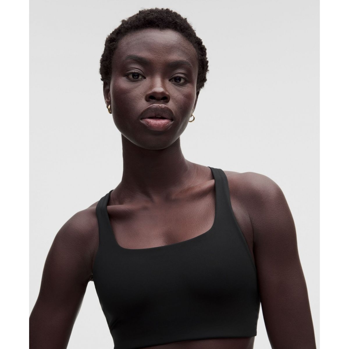 룰루레몬(LULULEMON) 올타임 히어로 스포츠 브라 *미디엄 서포트, B C컵  BLK