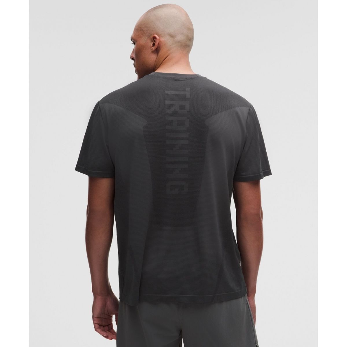 룰루레몬(LULULEMON) 메탈 벤트 테크 릴랙스 핏 숏슬리브 셔츠 *트레이닝  BLK GGRE