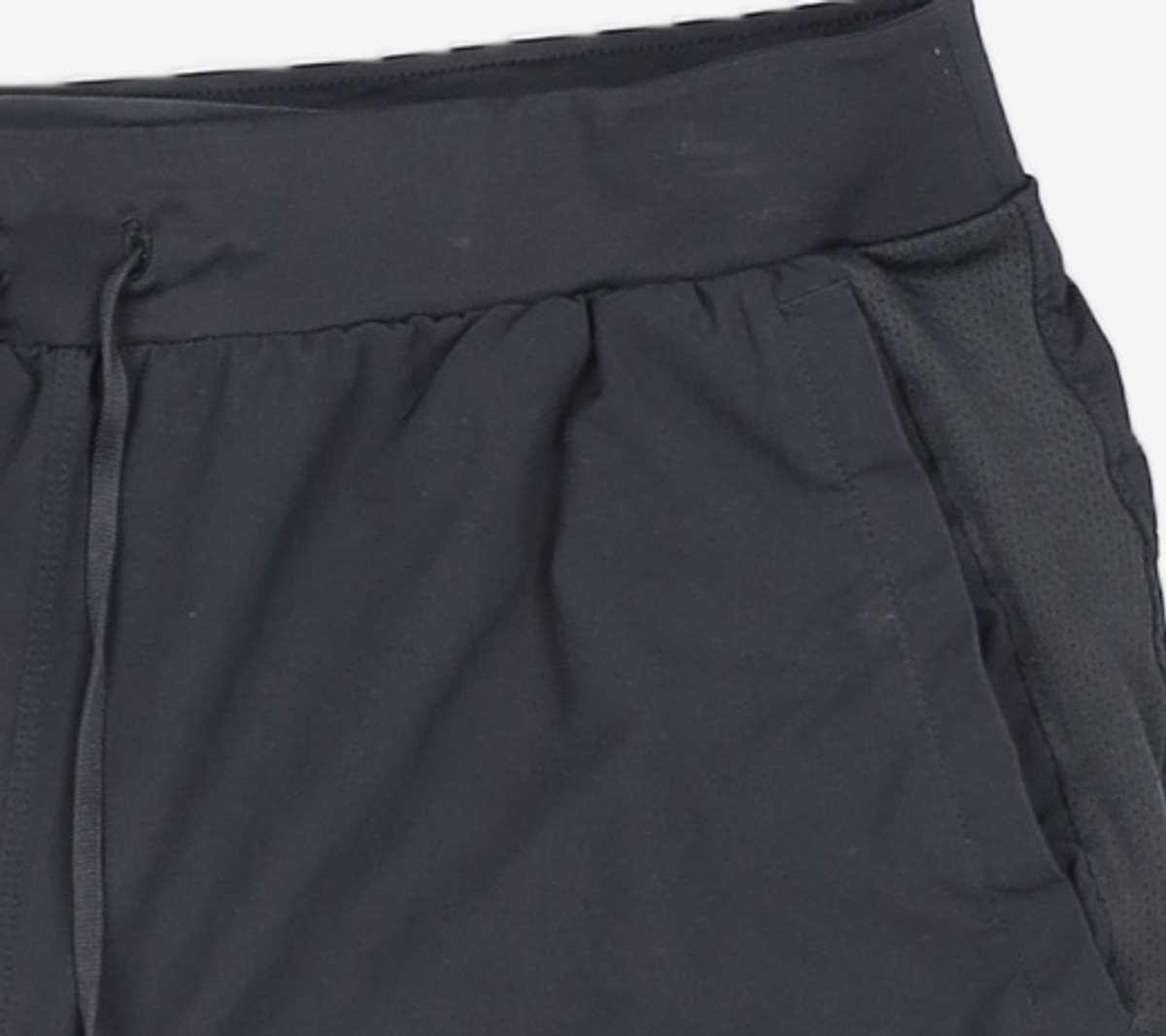 언더아머(UNDERARMOUR) 퀄리파이어 스피드포켓 브랜디드7인치 쇼츠 (블랙) XL