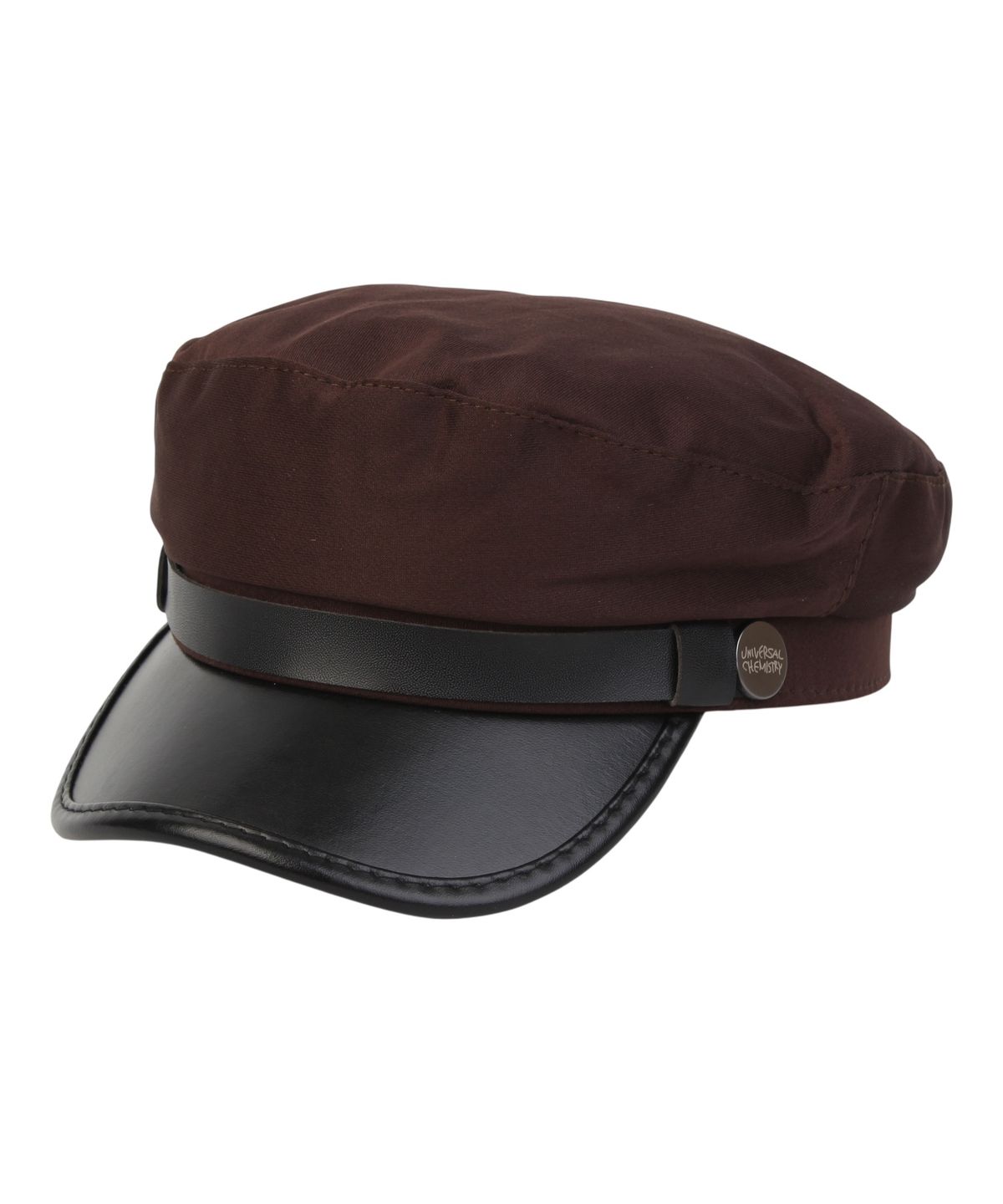 유니버셜 케미스트리(UNIVERSAL CHEMISTRY) Punk Brown LT Line Marine Cap 마린캡