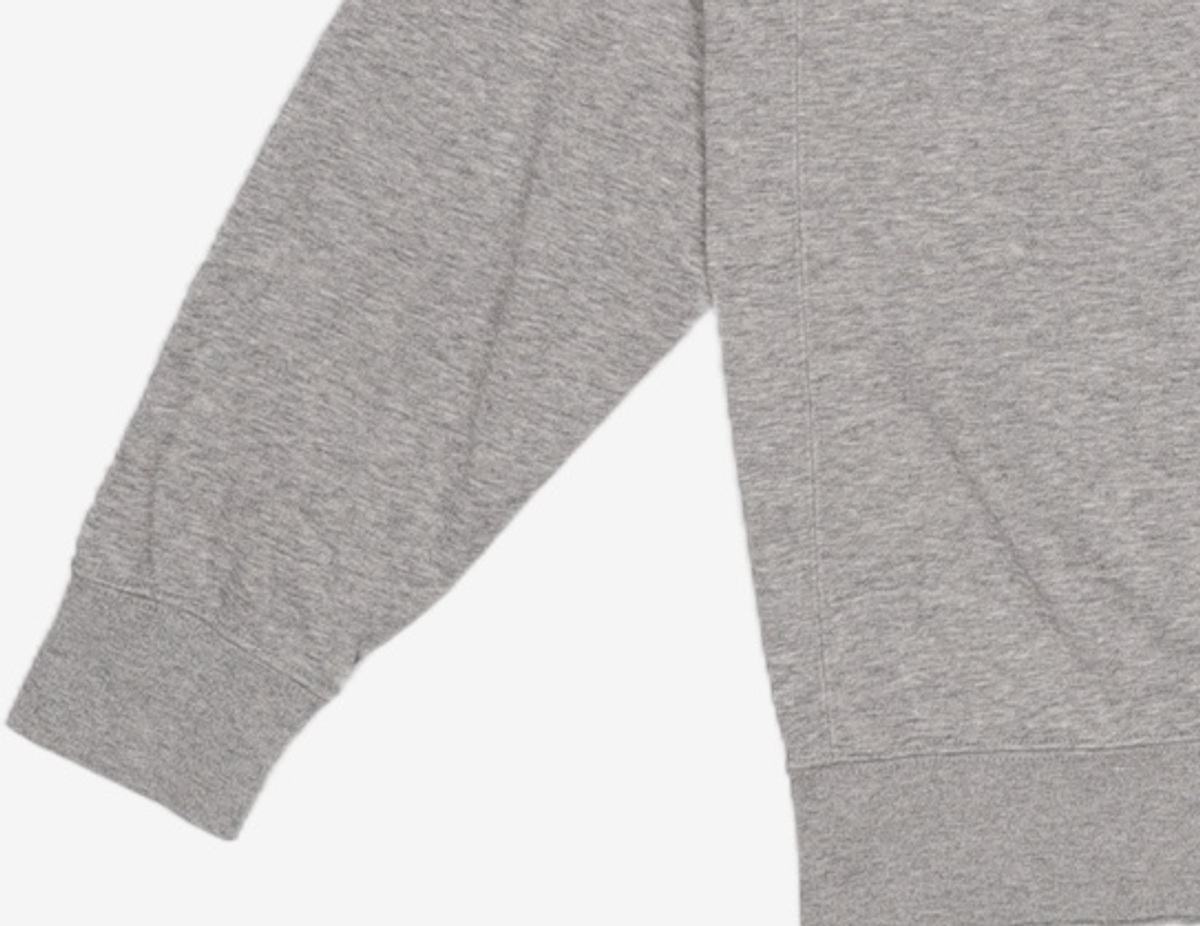 나이키(NIKE) 스포츠웨어 클럽 프렌치 테리 크루 M - 다크 그레이 헤더:화이트 / BV2667-063 XL