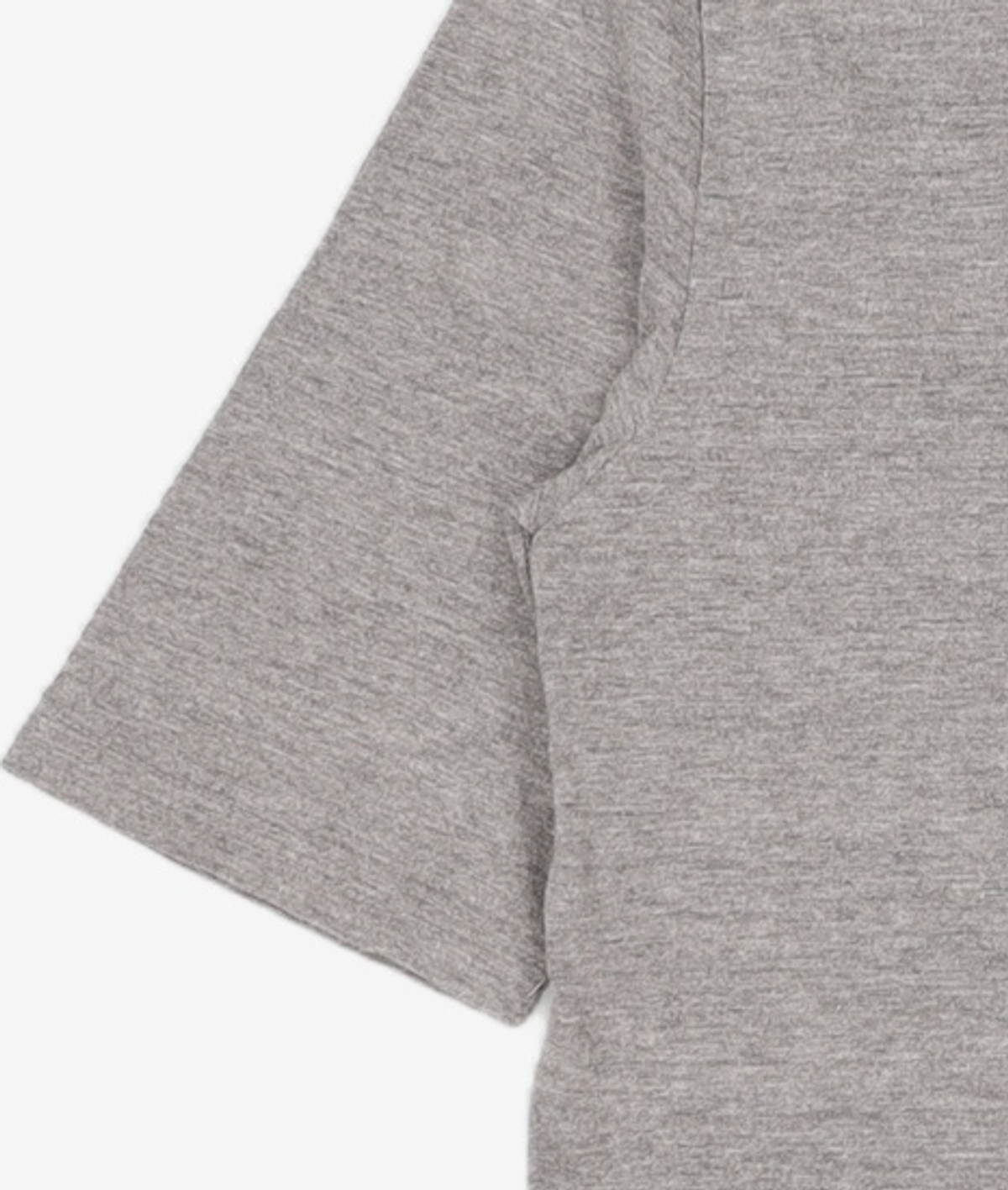 밀로그램(MILLOGREM) oversized shield m t-shirts - gray FREE