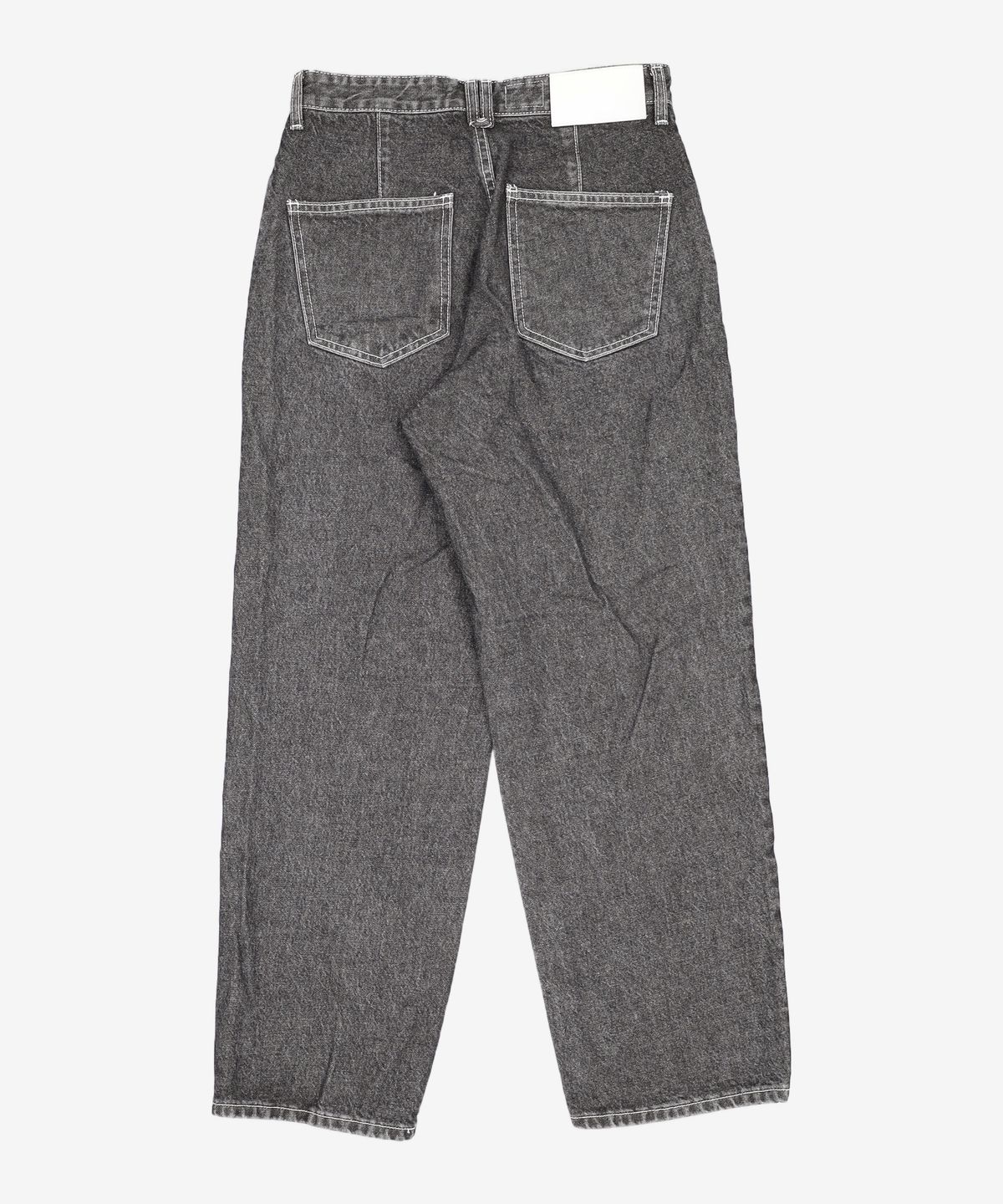 데케트(DECET) [AMC 데님]Dawn 1Pleats Jeans DCPT023RawBlack 28