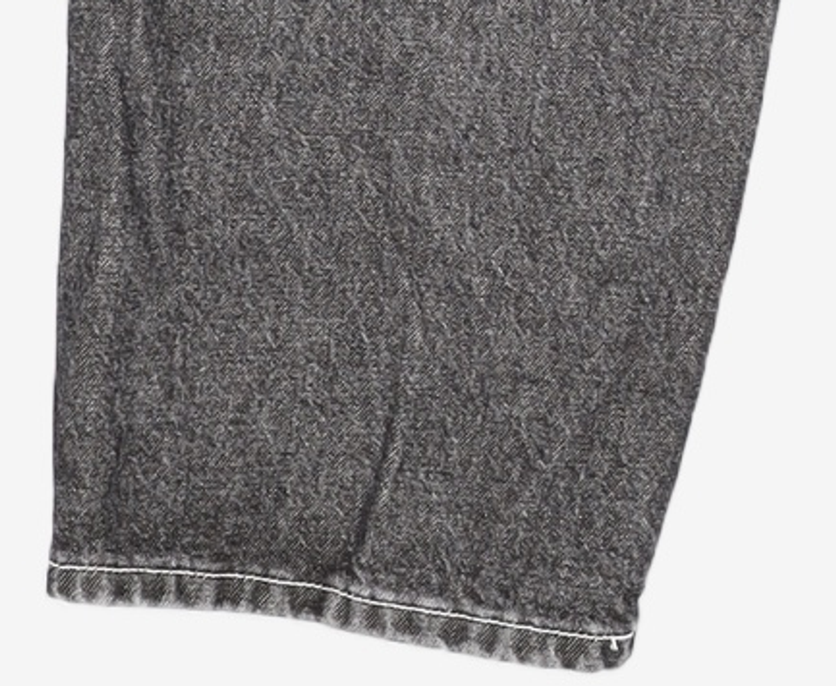 데케트(DECET) [AMC 데님]Dawn 1Pleats Jeans DCPT023RawBlack 28