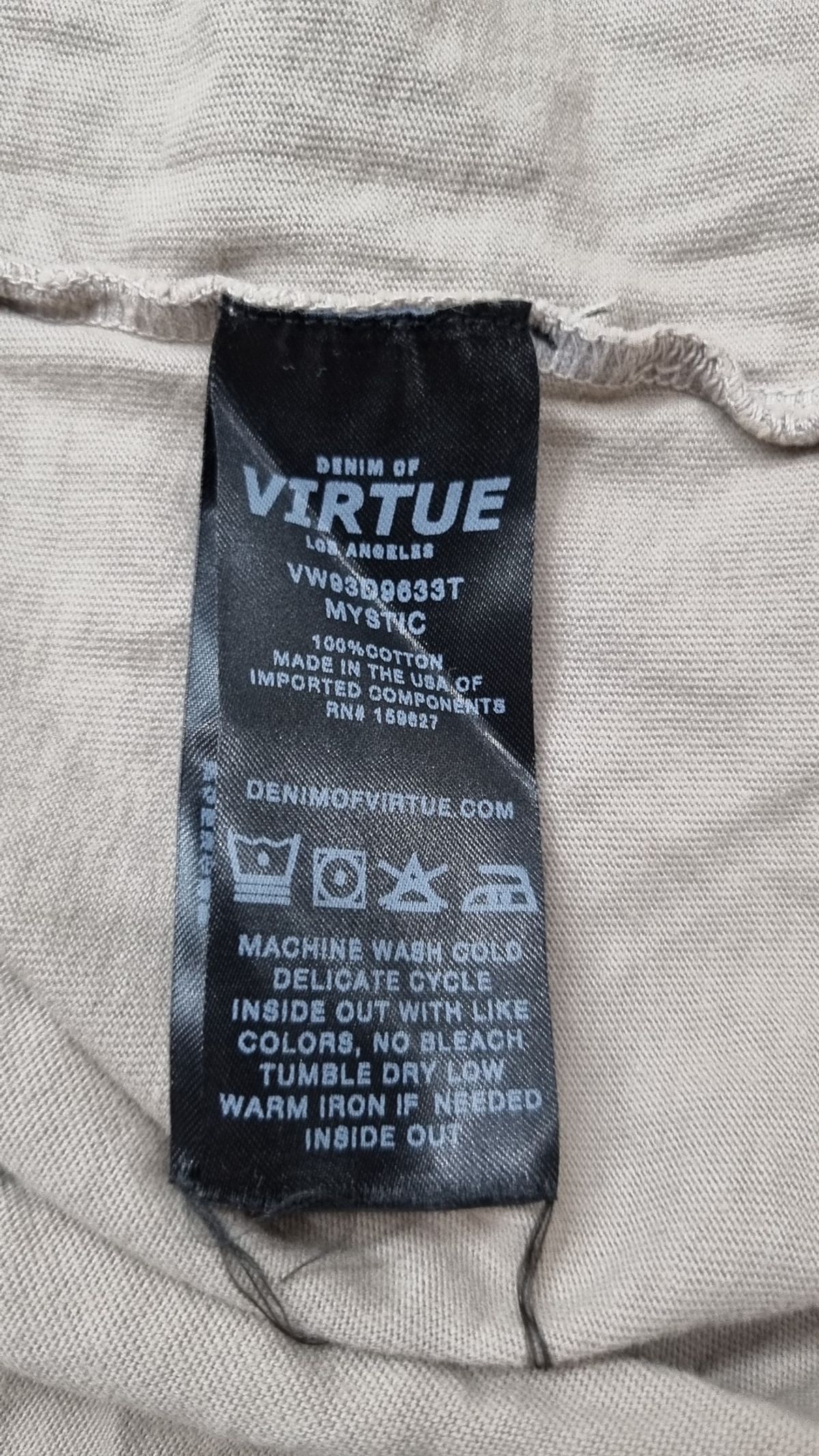 데님오브벌츄(DENIM of VIRTUE) 반소매 티셔츠 M