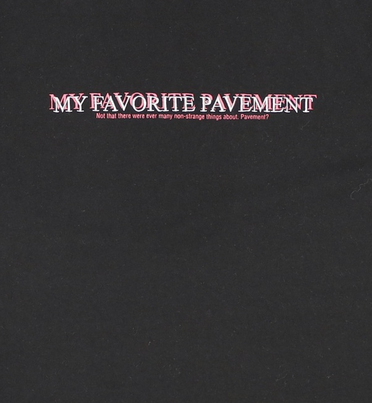 페이브먼트(PAVEMENT) 반소매 티셔츠 S