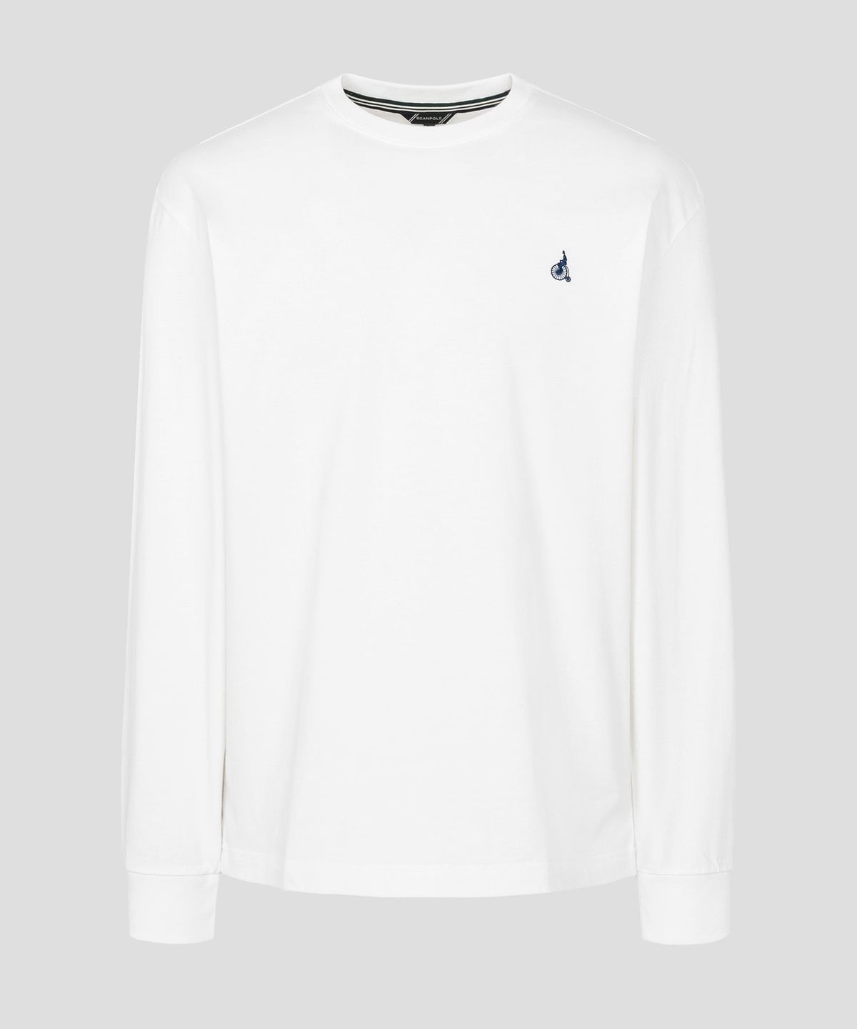 빈폴 멘(BEANPOLE MEN) [Essential] 남녀공용 라운드넥 티셔츠  화이트