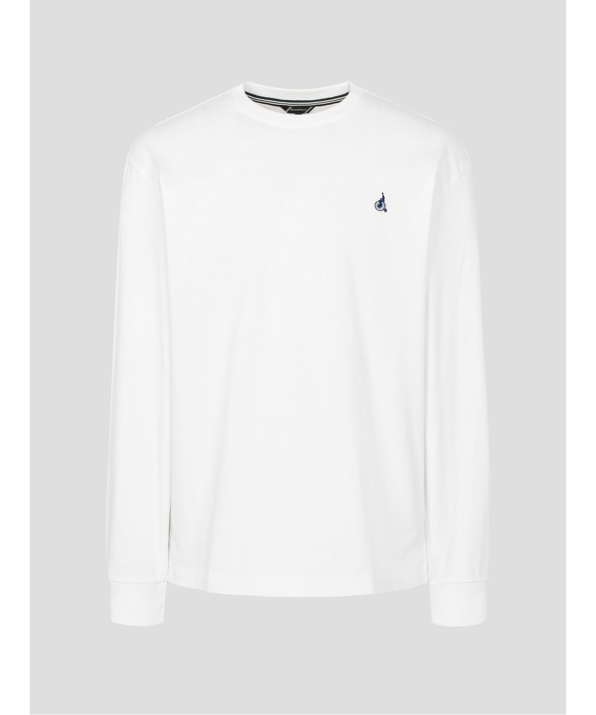 빈폴 멘(BEANPOLE MEN) [Essential] 남녀공용 라운드넥 티셔츠  화이트