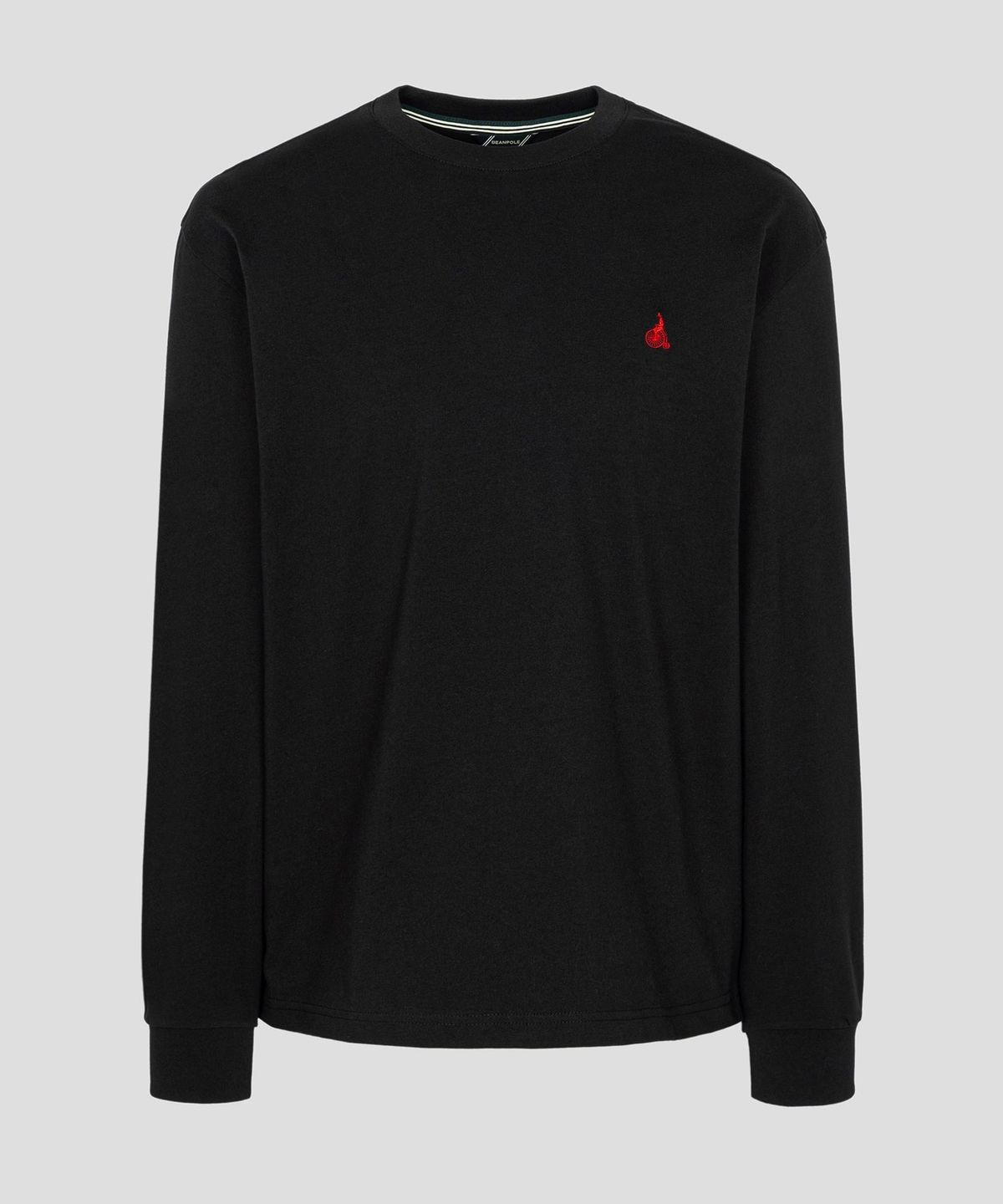 빈폴 멘(BEANPOLE MEN) [Essential] 남녀공용 라운드넥 티셔츠  블랙
