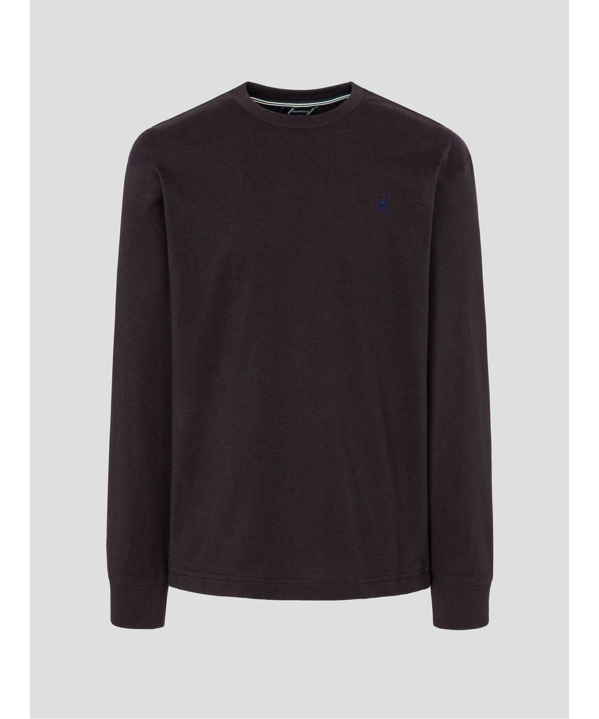 빈폴 멘(BEANPOLE MEN) [Essential] 남녀공용 라운드넥 티셔츠  브라운