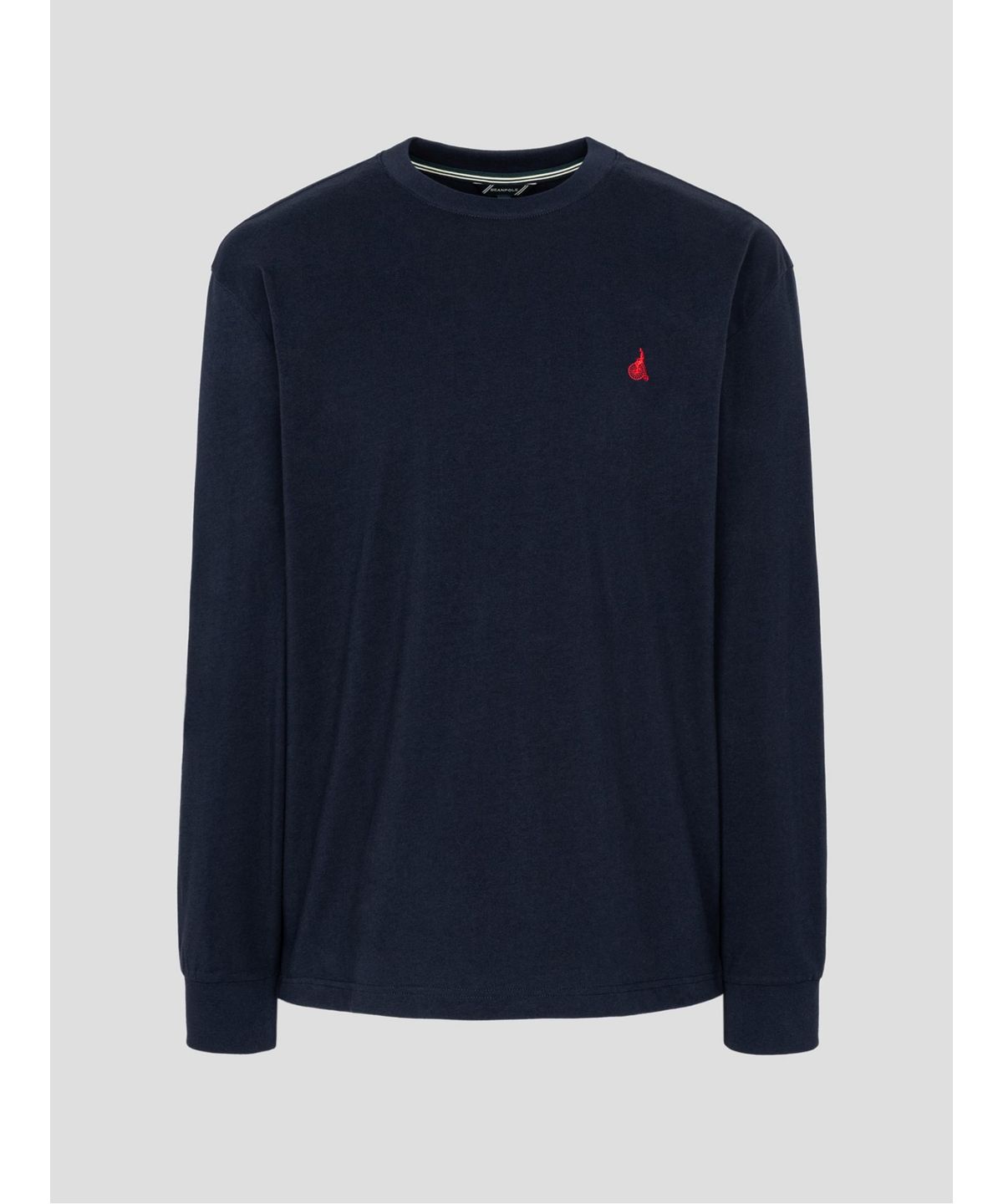 빈폴 멘(BEANPOLE MEN) [Essential] 남녀공용 라운드넥 티셔츠  네이비