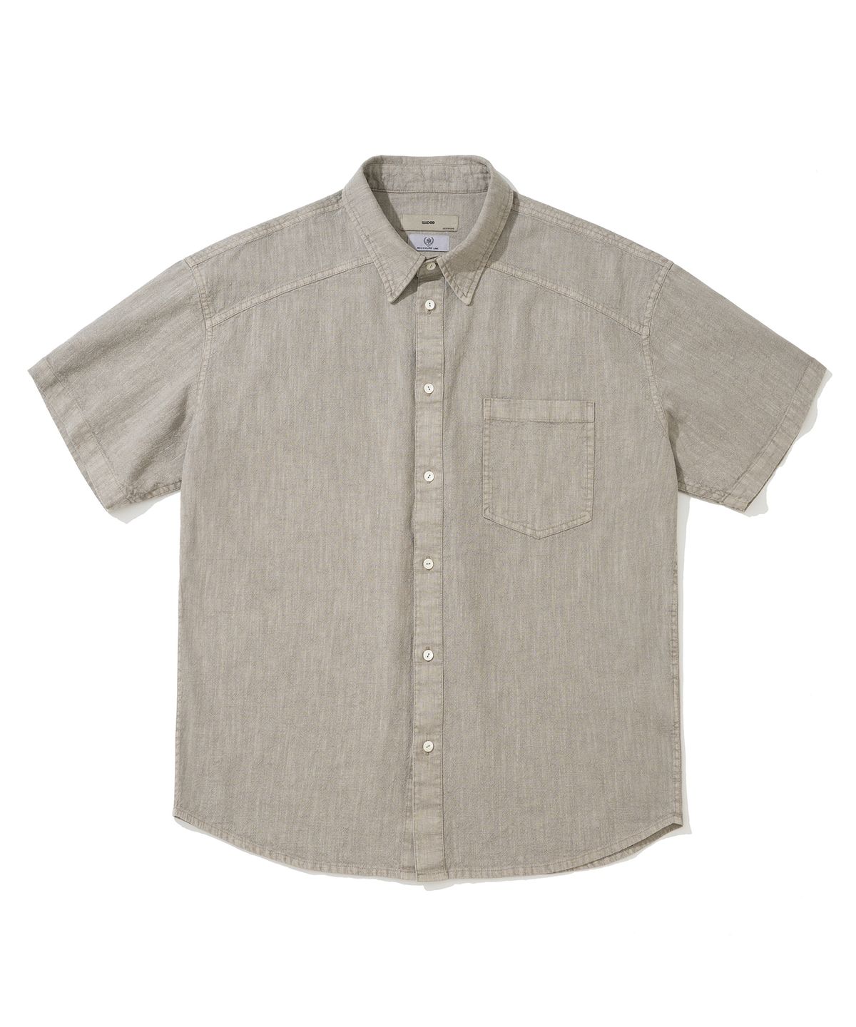시도(SIIIIDO) GAIUS HALF SHIRT(BEIGE)