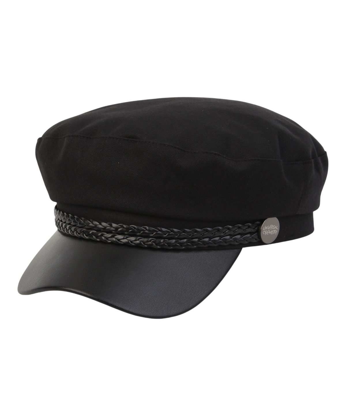 유니버셜 케미스트리(UNIVERSAL CHEMISTRY) Punk Rope Black Marine Cap 마린캡