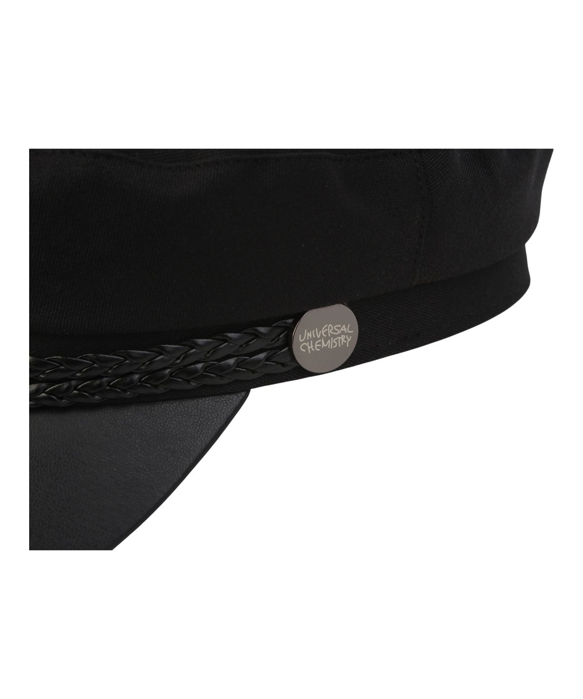 유니버셜 케미스트리(UNIVERSAL CHEMISTRY) Punk Rope Black Marine Cap 마린캡