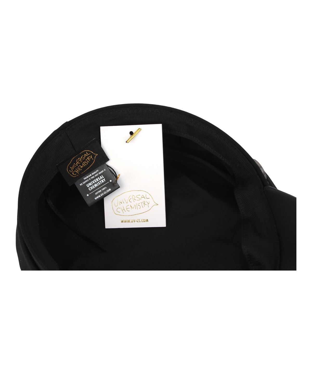유니버셜 케미스트리(UNIVERSAL CHEMISTRY) Punk Rope Black Marine Cap 마린캡