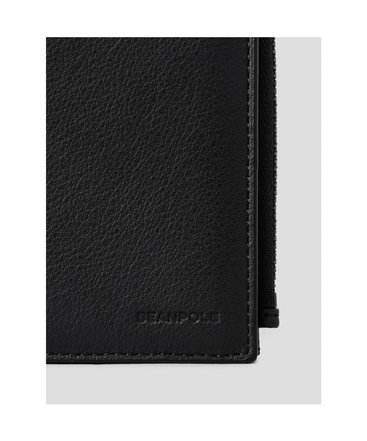 빈폴 액세서리(BEANPOLE ACCESSORY) LESS 지퍼 미니지갑  블랙