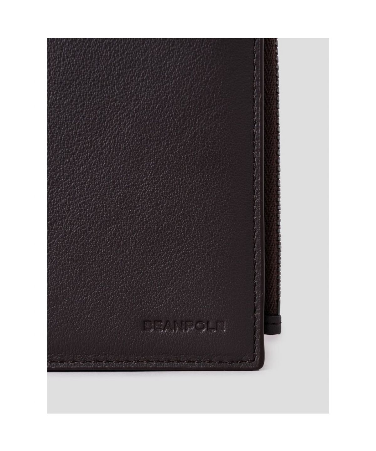 빈폴 액세서리(BEANPOLE ACCESSORY) LESS 지퍼 미니지갑  브라운
