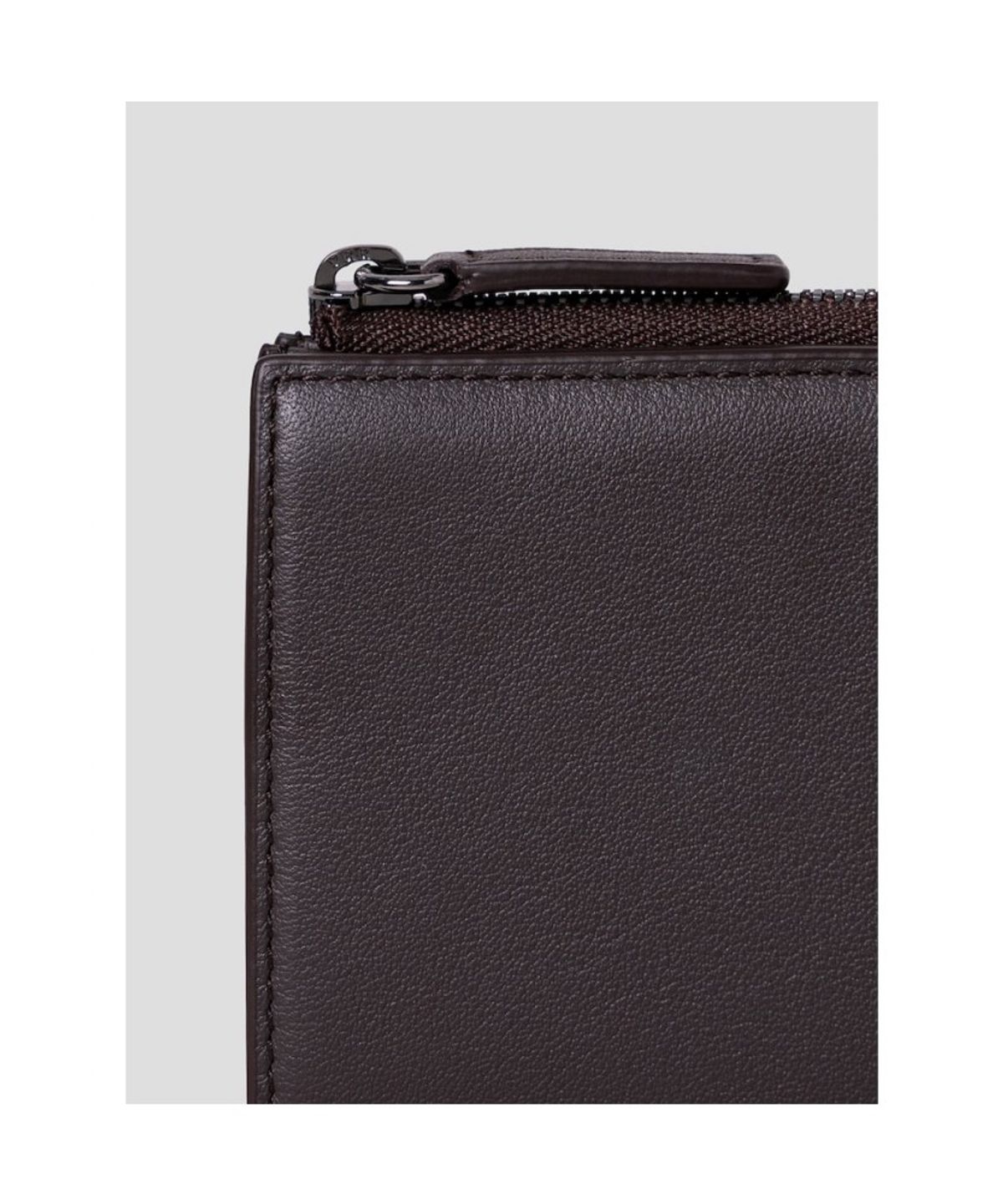 빈폴 액세서리(BEANPOLE ACCESSORY) LESS 지퍼 미니지갑  브라운