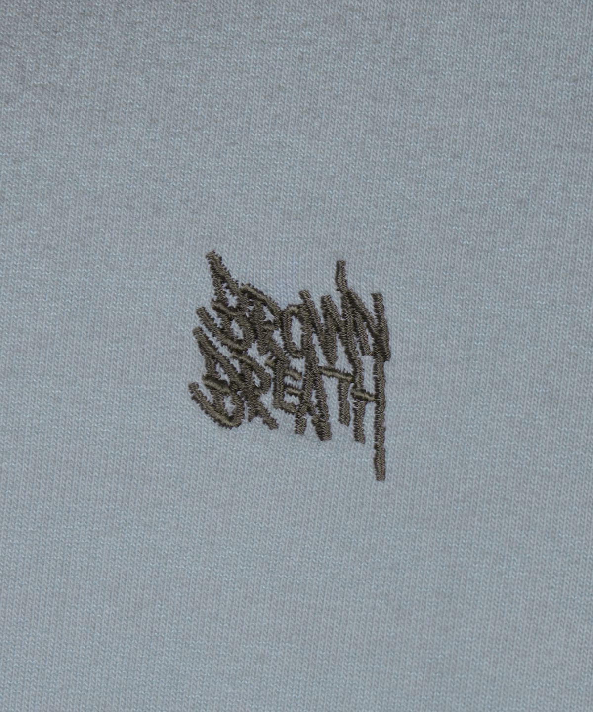 브라운브레스 키즈(BROWNBREATH KIDS) KIDS SPRAYED TAG HOOD ZIP UP  - SKY BLUE
