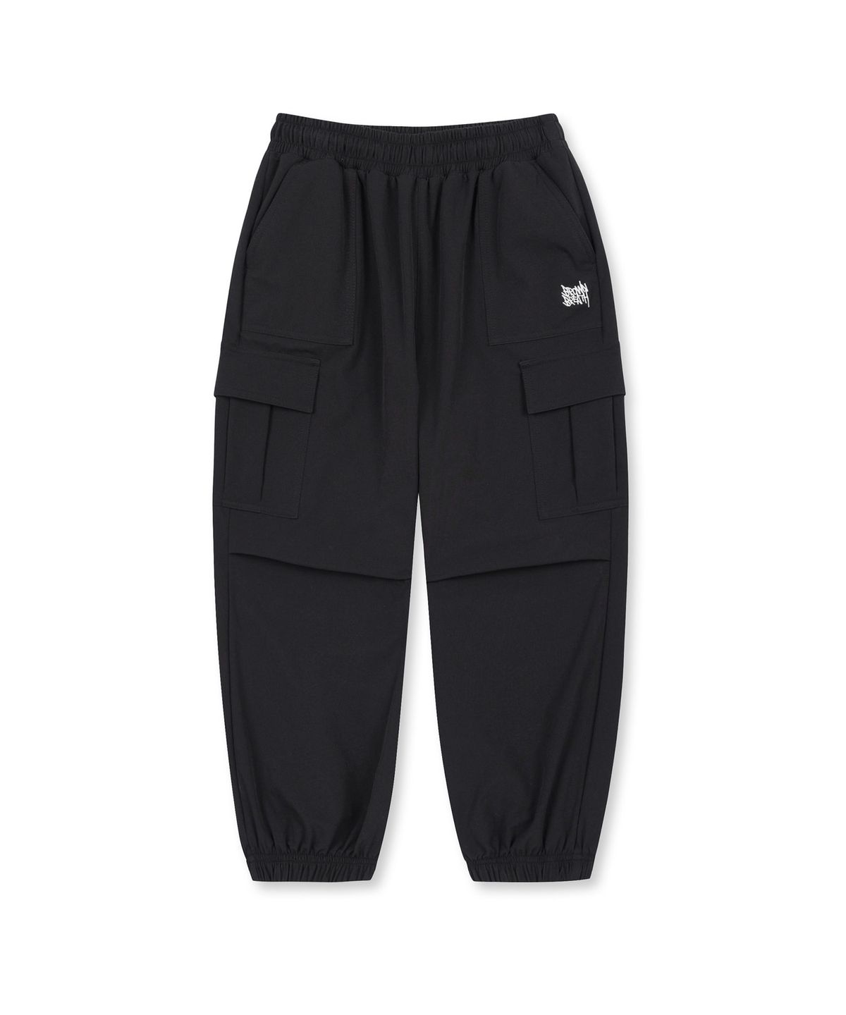 브라운브레스 키즈(BROWNBREATH KIDS) KIDS CARGO JOGGER PANTS - BLACK