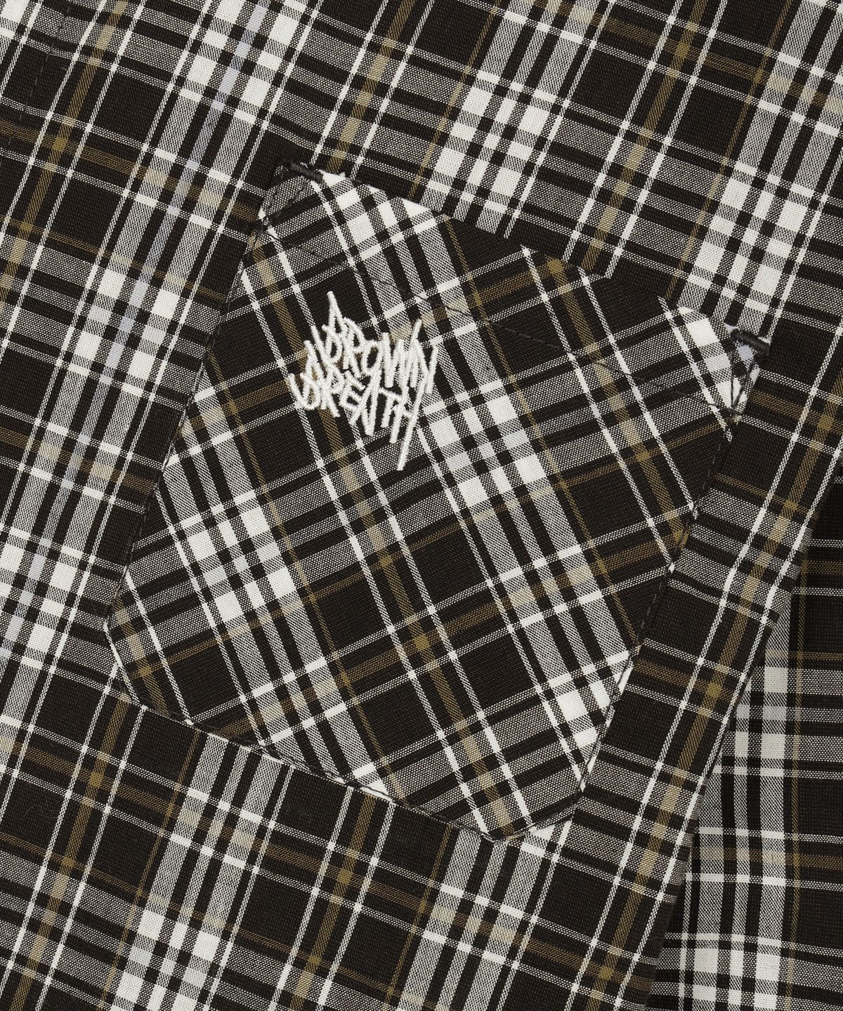 브라운브레스 키즈(BROWNBREATH KIDS) KIDS TAG CHECK SHIRT - BROWN