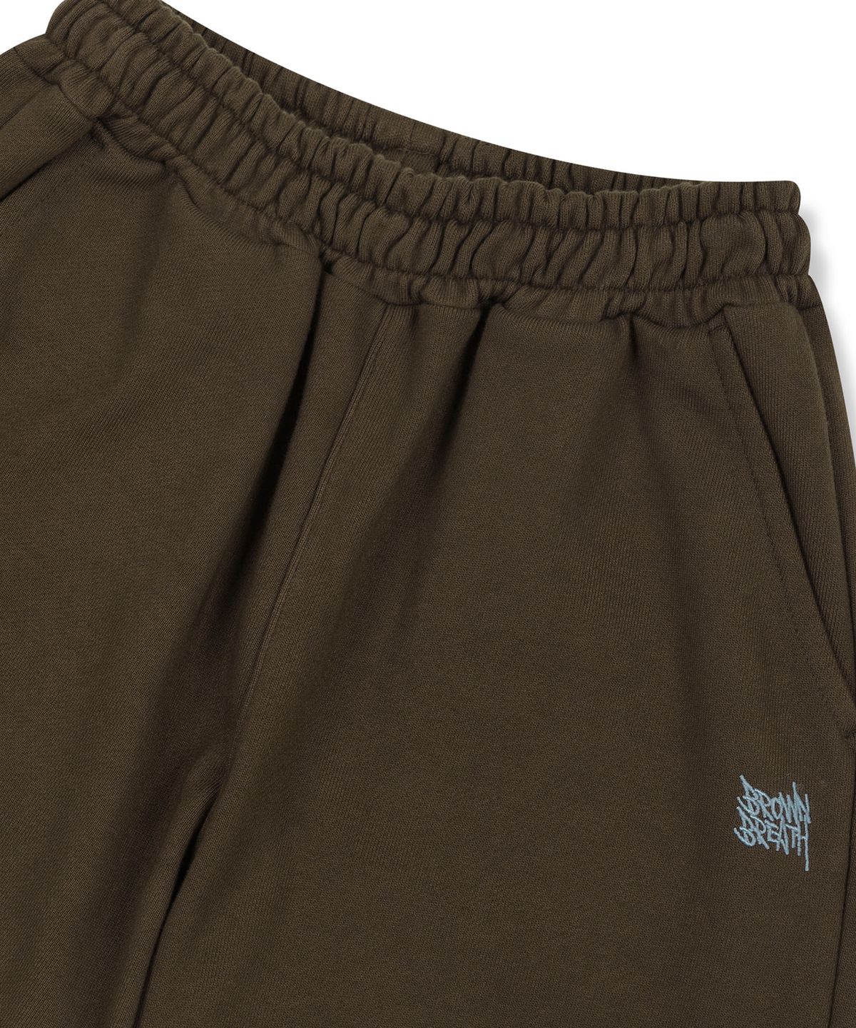 브라운브레스 키즈(BROWNBREATH KIDS) KIDS TAG SWEATPANTS - BROWN