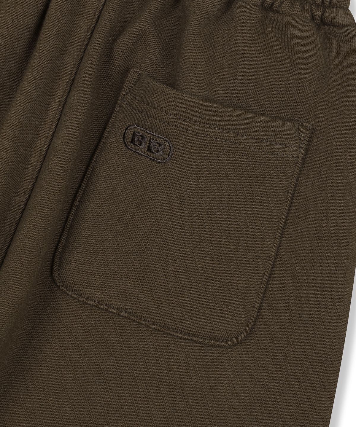 브라운브레스 키즈(BROWNBREATH KIDS) KIDS TAG SWEATPANTS - BROWN