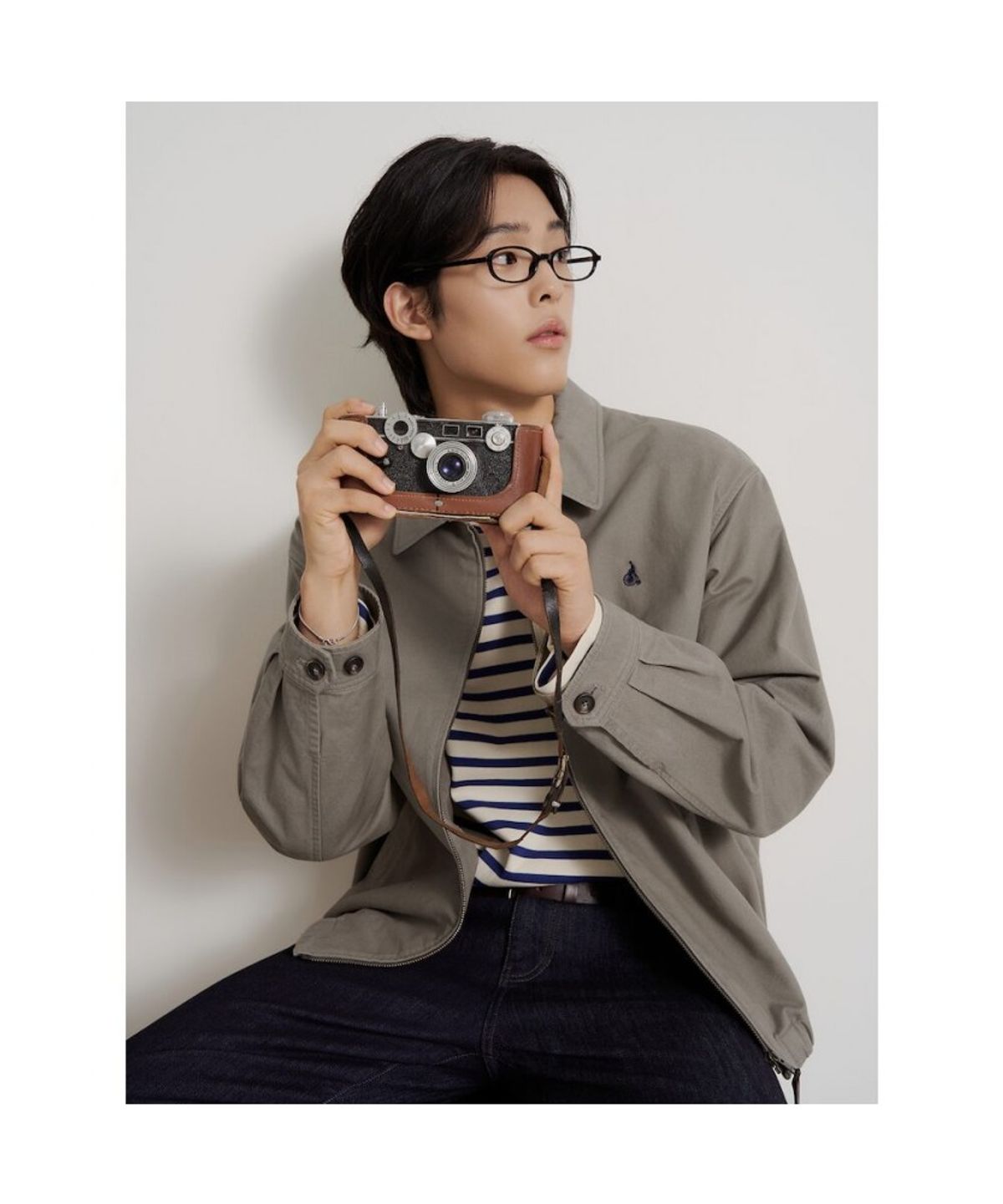 빈폴 멘(BEANPOLE MEN) 헤리티지클럽 코튼 드리즐러  카키