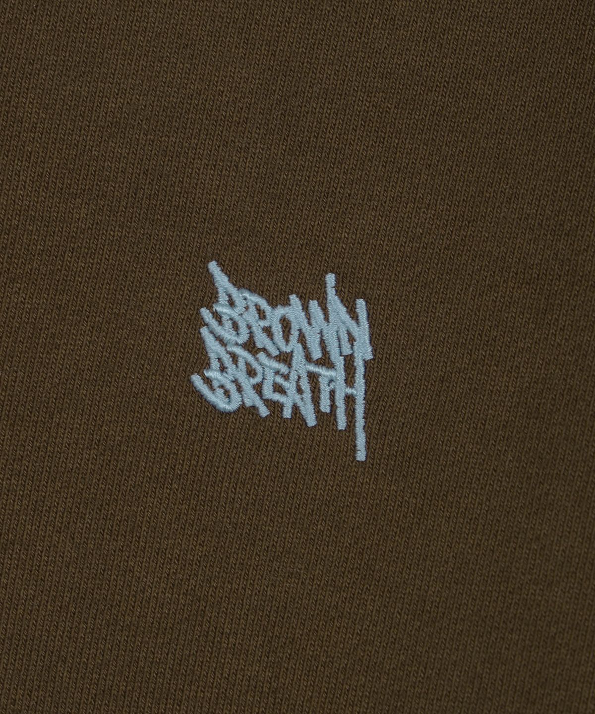 브라운브레스 키즈(BROWNBREATH KIDS) KIDS TAG CREWNECK - BROWN