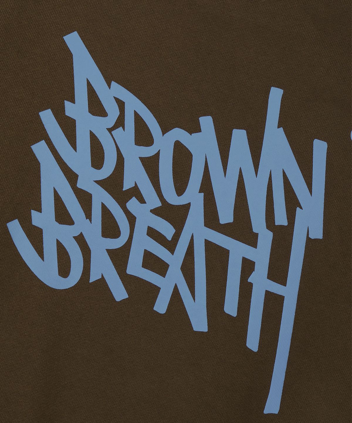 브라운브레스 키즈(BROWNBREATH KIDS) KIDS TAG CREWNECK - BROWN