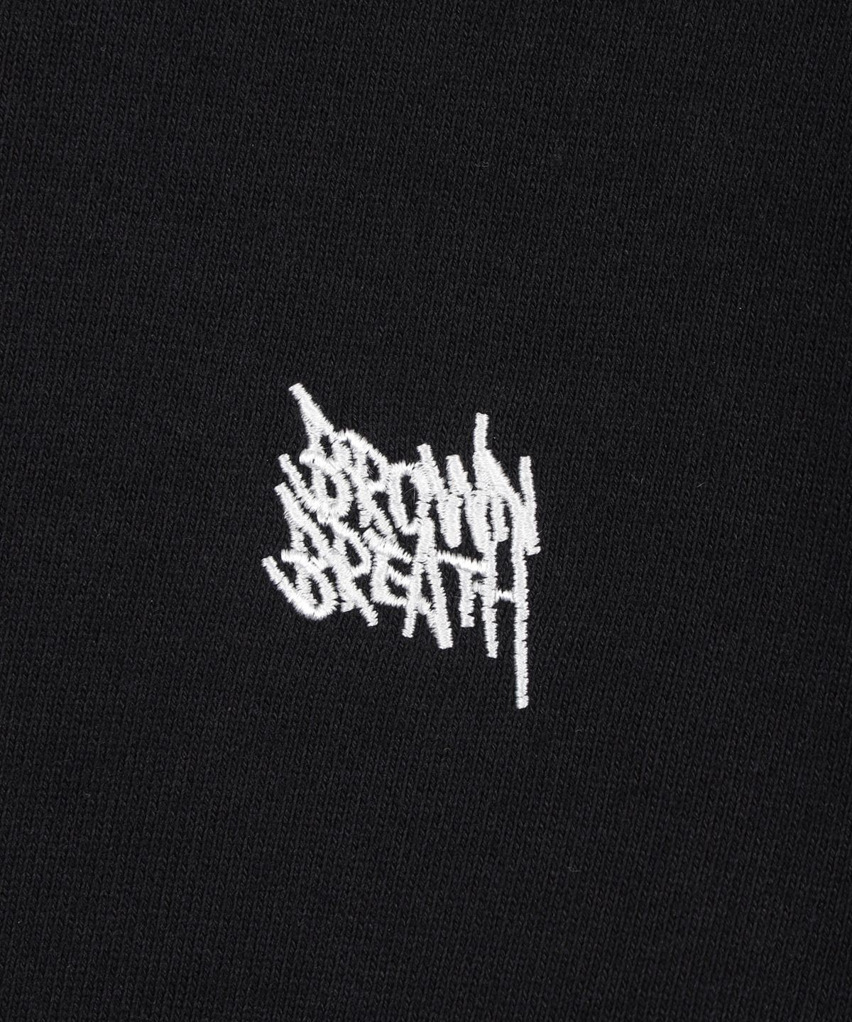 브라운브레스 키즈(BROWNBREATH KIDS) KIDS TAG CREWNECK - BLACK