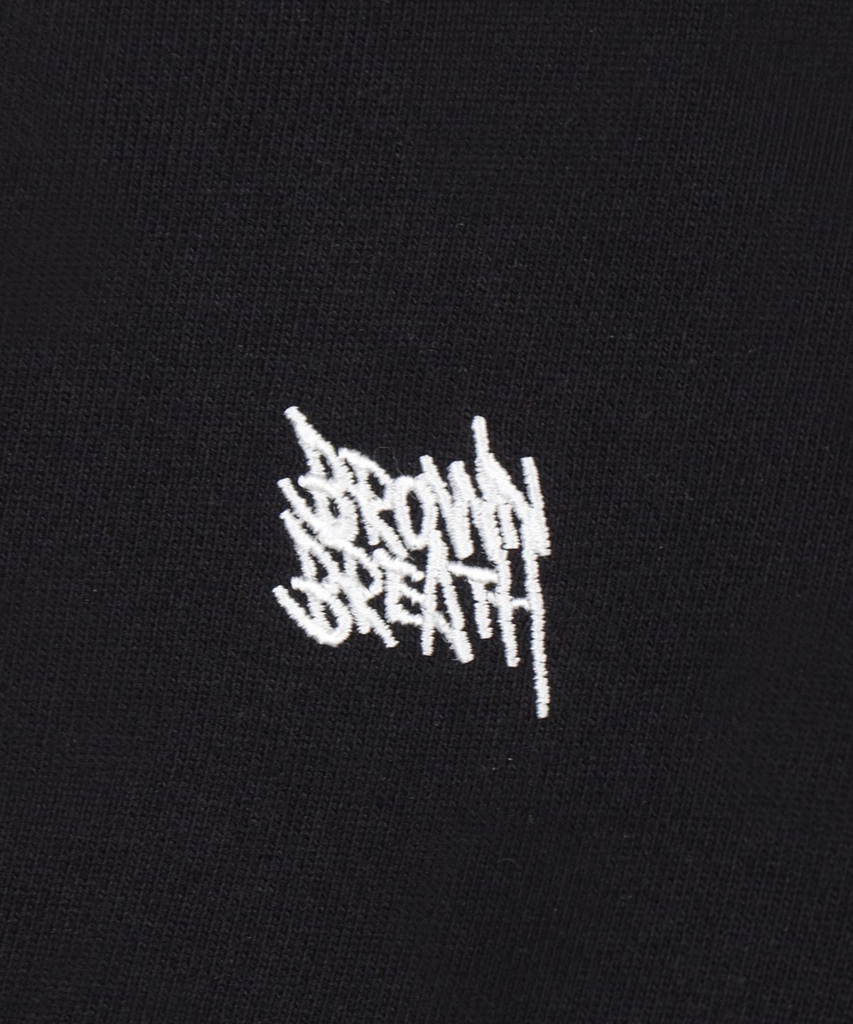 브라운브레스 키즈(BROWNBREATH KIDS) KIDS TAG HOOD ZIP UP - BLACK