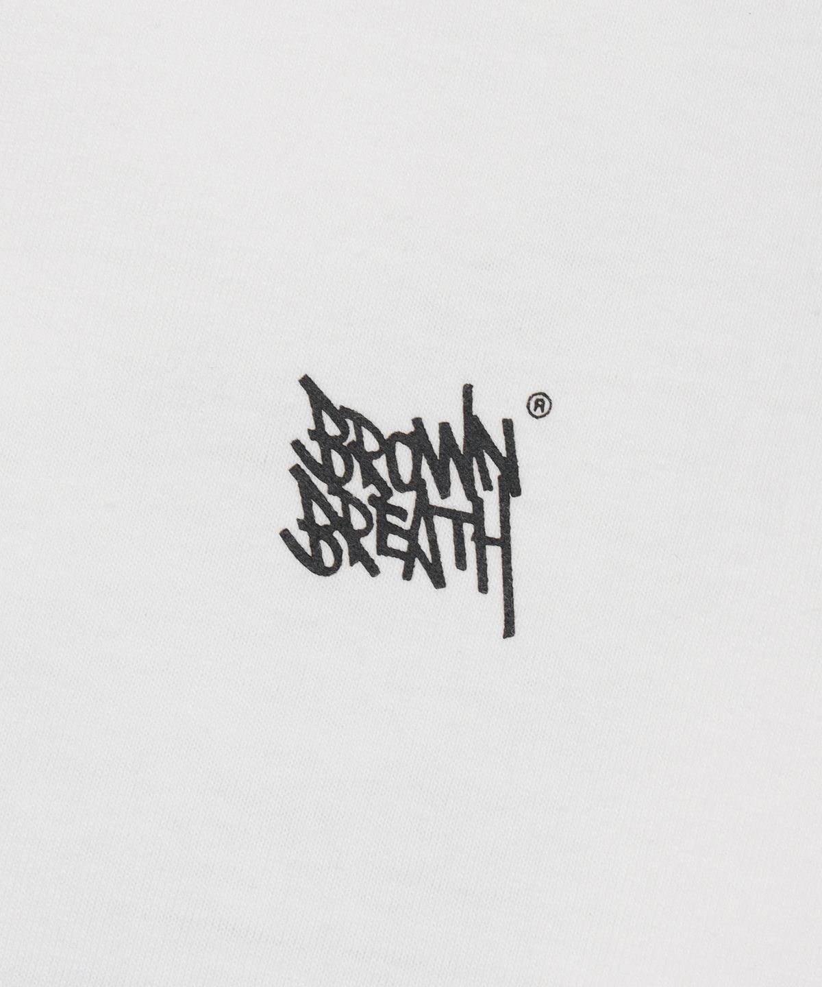 브라운브레스 키즈(BROWNBREATH KIDS) KIDS TAG LONG SLEEVE - WHITE