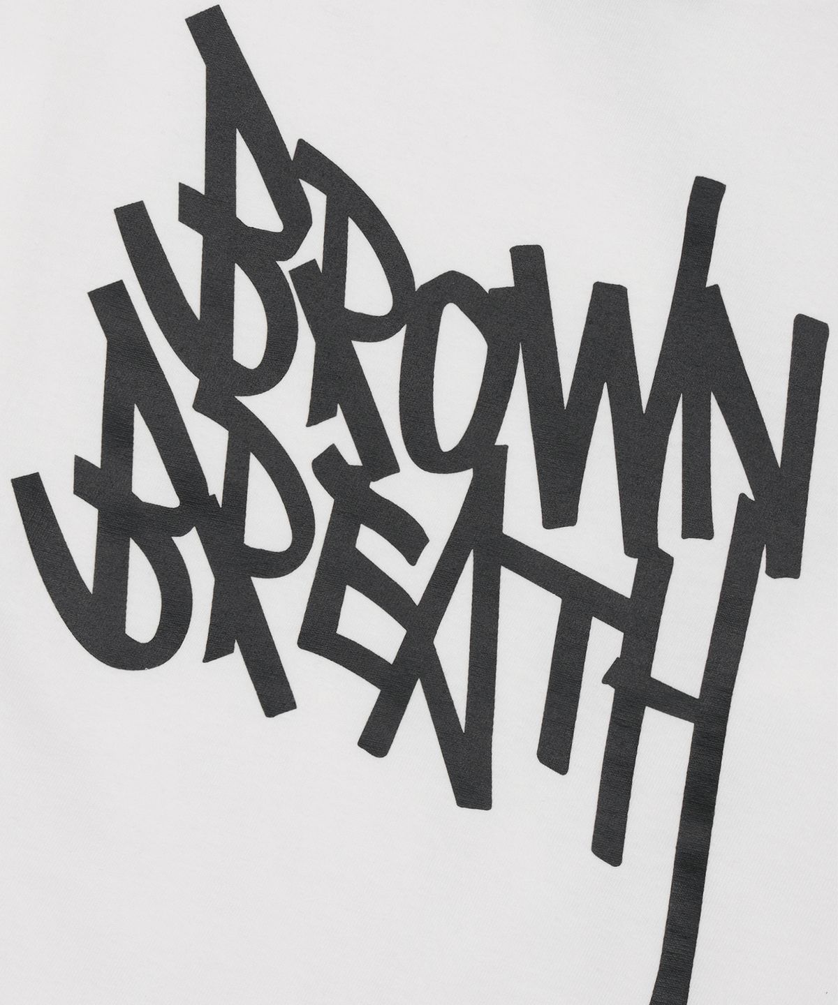 브라운브레스 키즈(BROWNBREATH KIDS) KIDS TAG LONG SLEEVE - WHITE