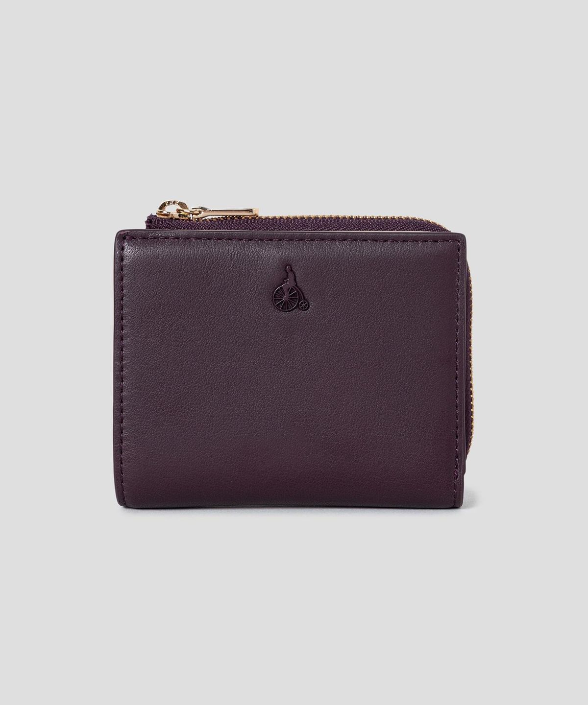 빈폴 액세서리(BEANPOLE ACCESSORY) 짚어라운드 2단 카드지갑  와인