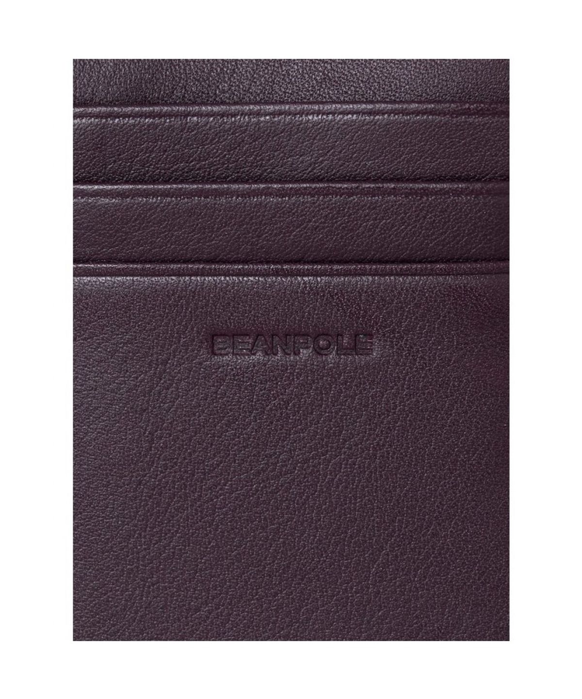 빈폴 액세서리(BEANPOLE ACCESSORY) 컴팩트 지퍼 카드지갑  와인