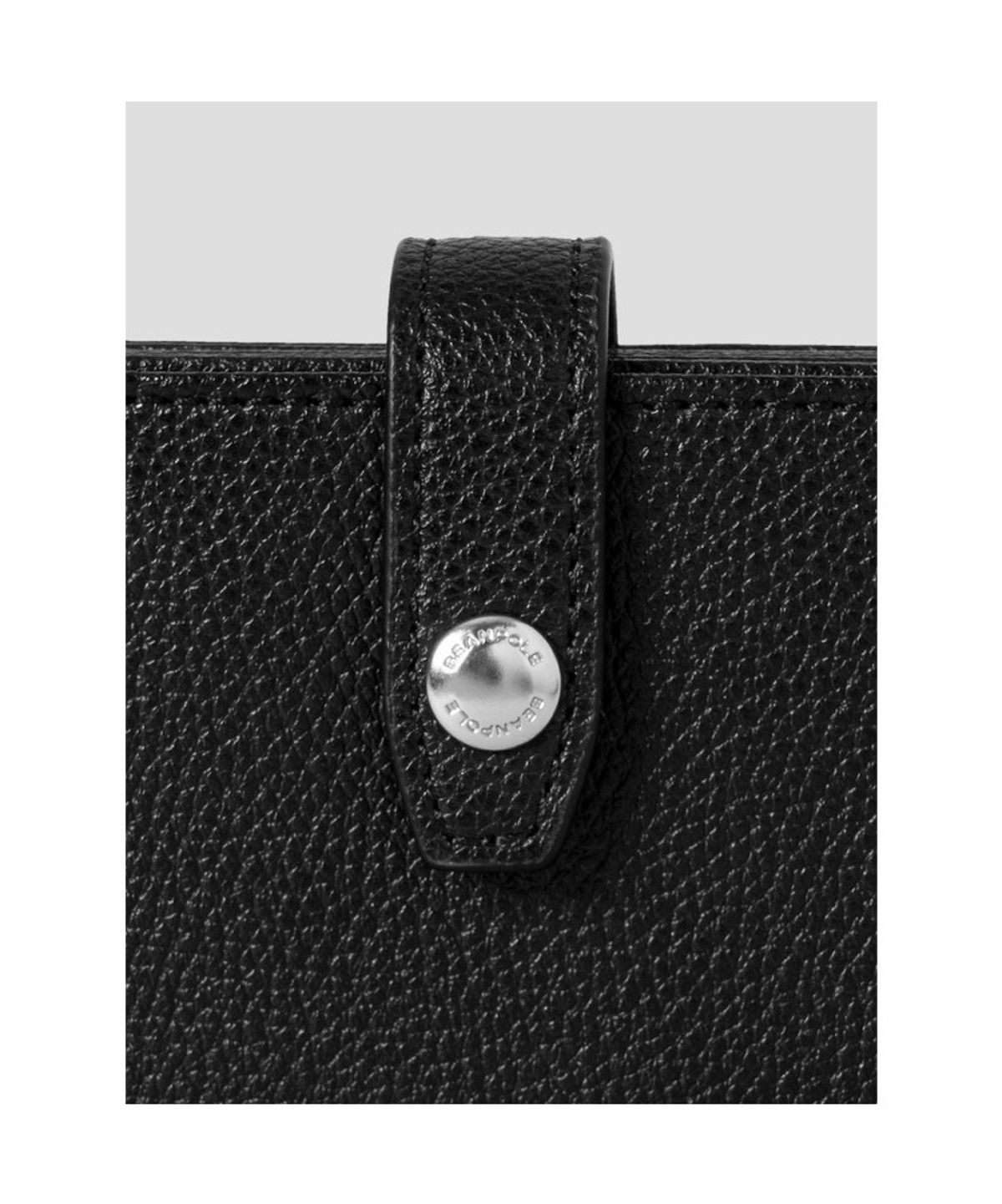 빈폴 액세서리(BEANPOLE ACCESSORY) 가죽 아코디언 지갑  블랙