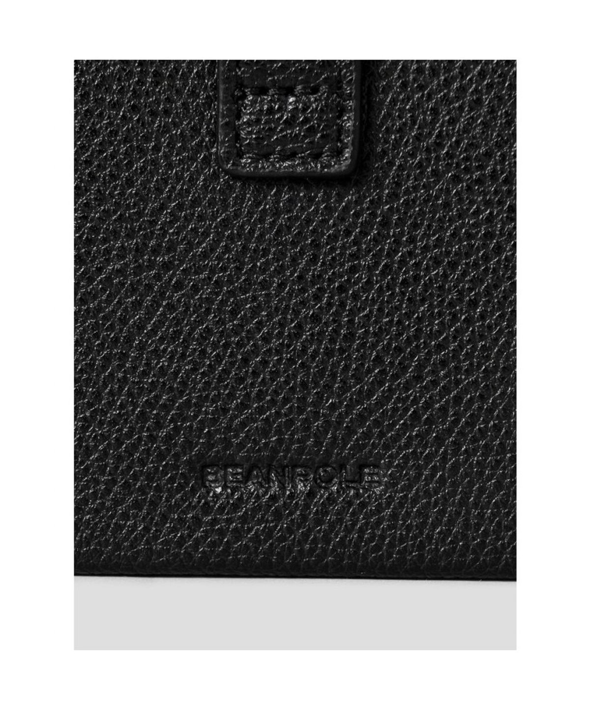 빈폴 액세서리(BEANPOLE ACCESSORY) 가죽 아코디언 지갑  블랙