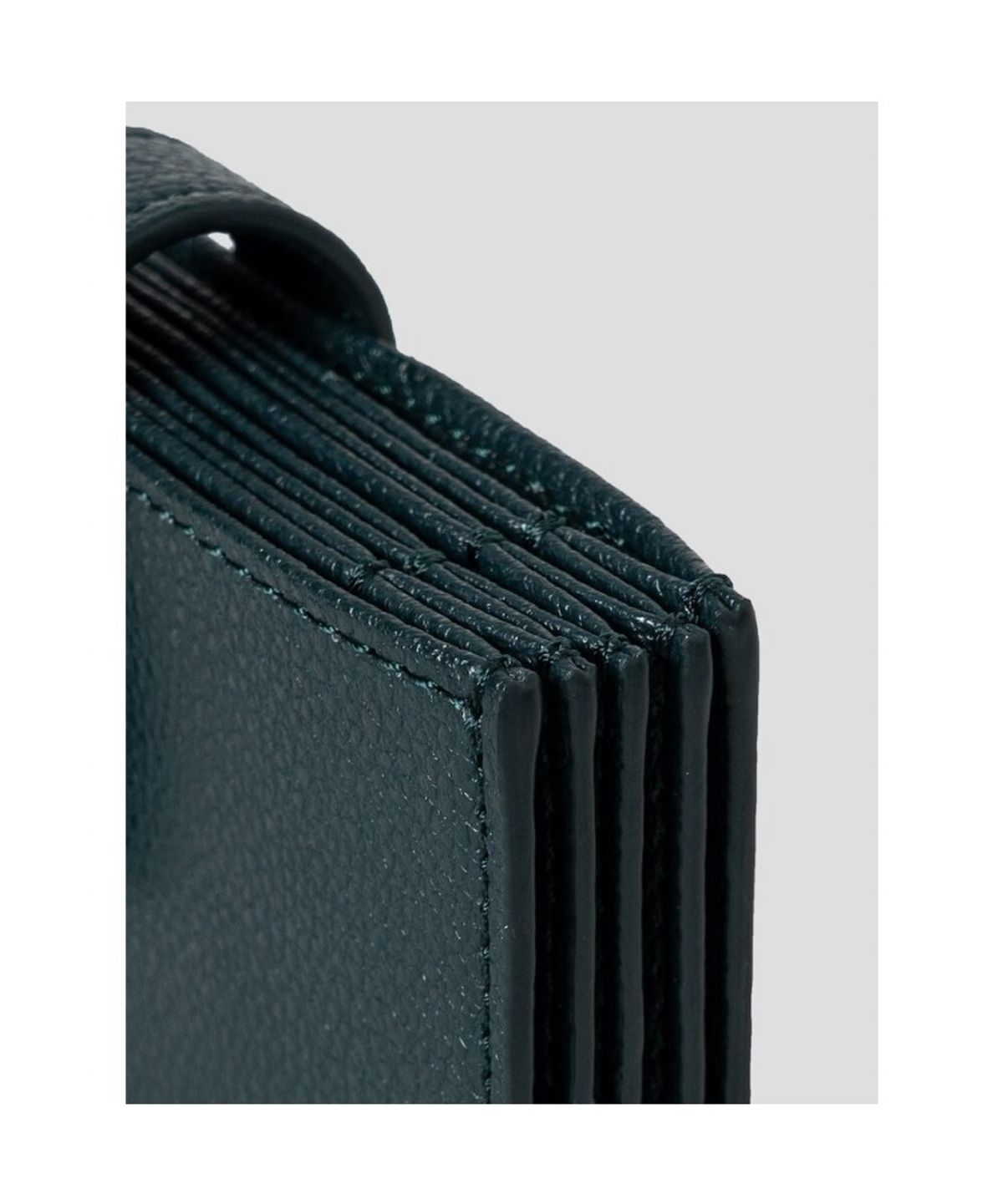 빈폴 액세서리(BEANPOLE ACCESSORY) 가죽 아코디언 지갑  그린