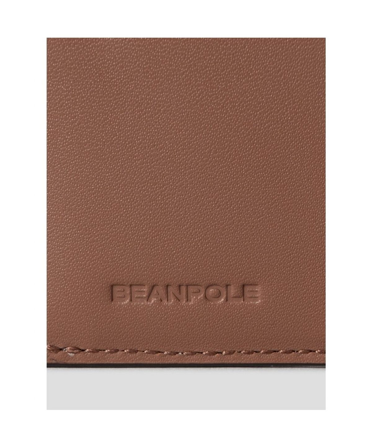 빈폴 액세서리(BEANPOLE ACCESSORY) 투톤 배색 카드지갑  아이보리