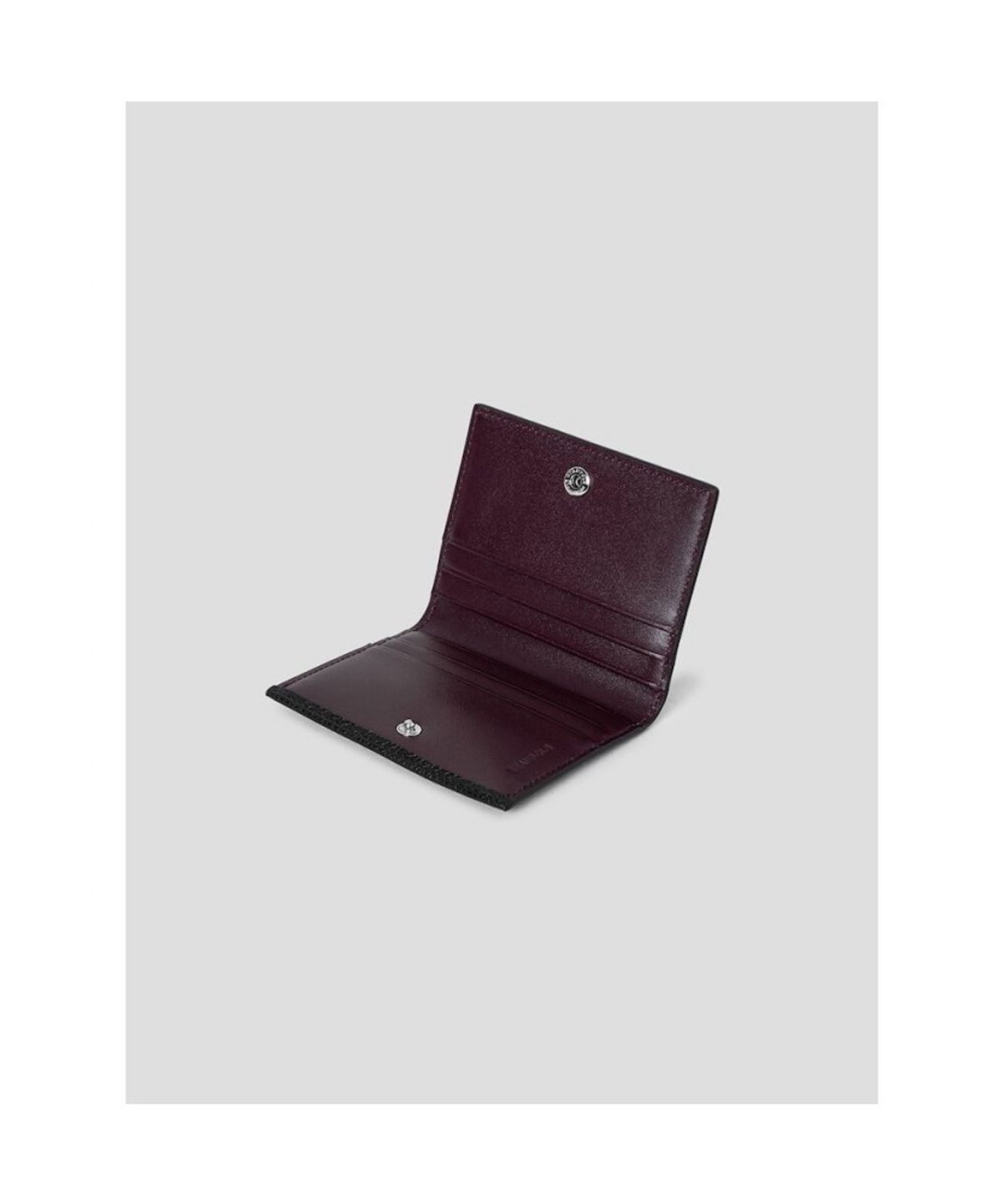 빈폴 액세서리(BEANPOLE ACCESSORY) 투톤 배색 카드지갑  블랙