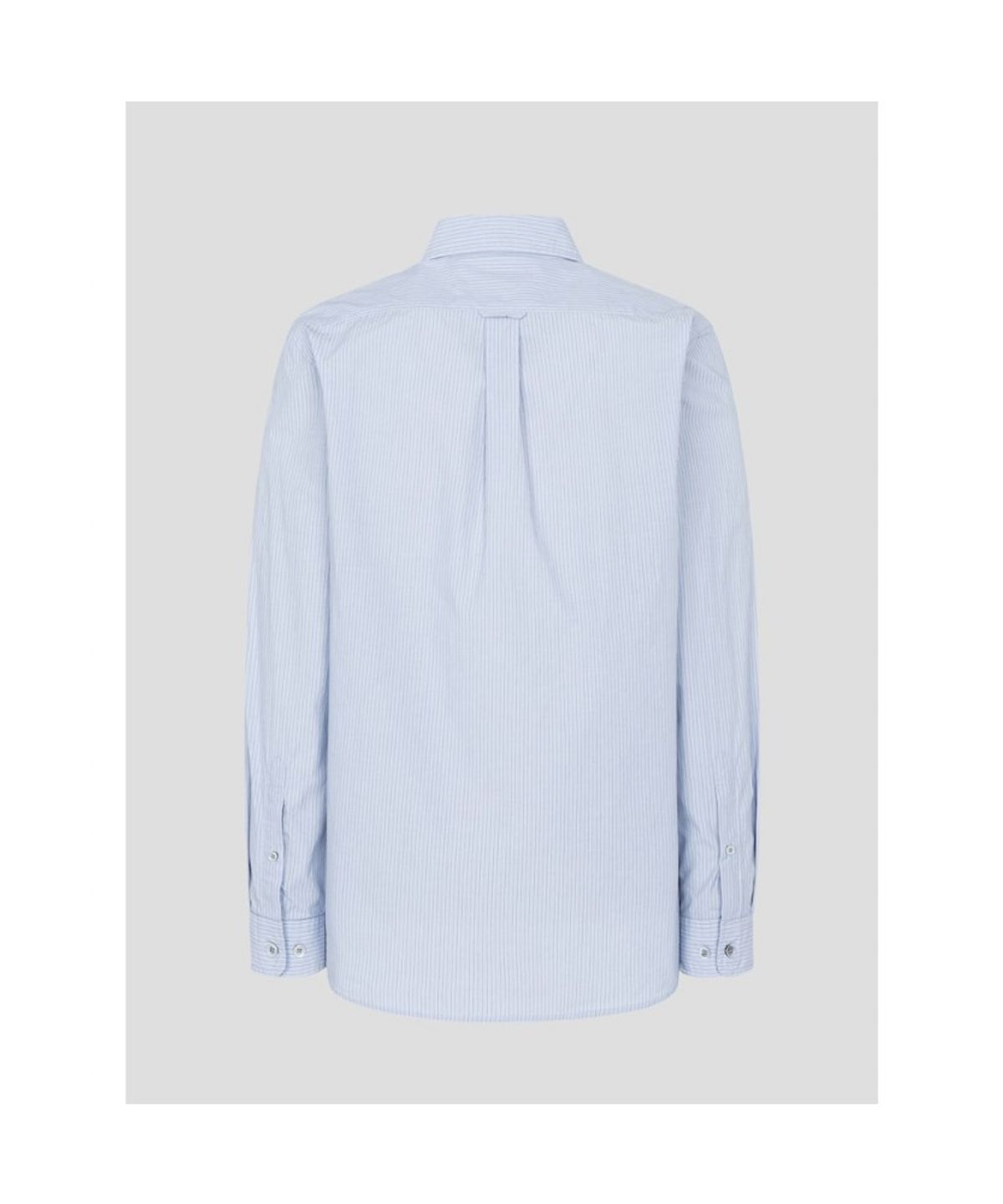 빈폴 멘(BEANPOLE MEN) 간절기 핀 스트라이프 셔츠  스카이 블루