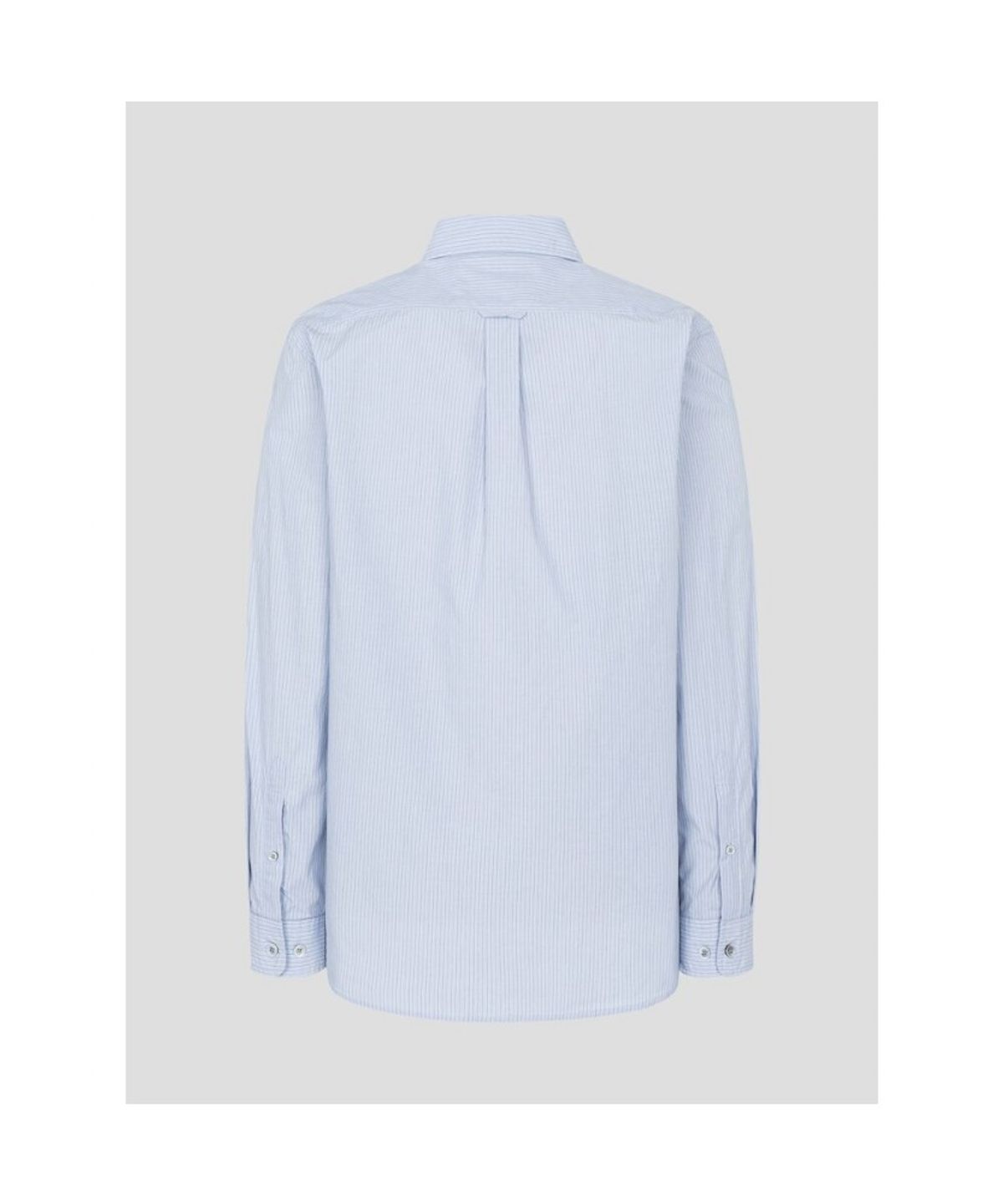 빈폴 멘(BEANPOLE MEN) 간절기 핀 스트라이프 셔츠  스카이 블루