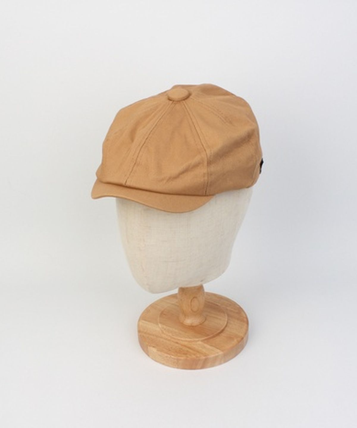 유니버셜 케미스트리(UNIVERSAL CHEMISTRY) Cotton Logo Beige Banding Huntingcap 헌팅캡