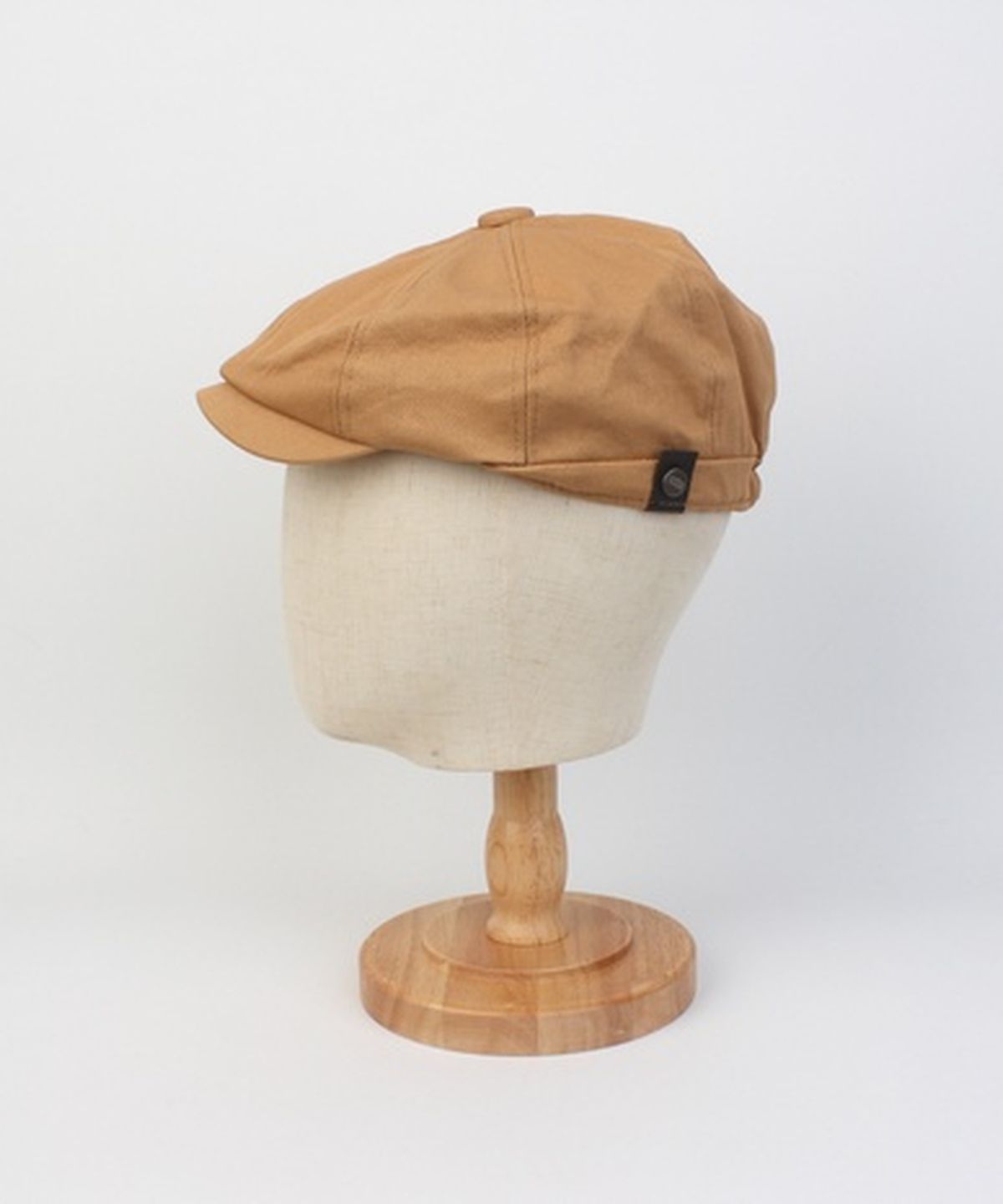 유니버셜 케미스트리(UNIVERSAL CHEMISTRY) Cotton Logo Beige Banding Huntingcap 헌팅캡