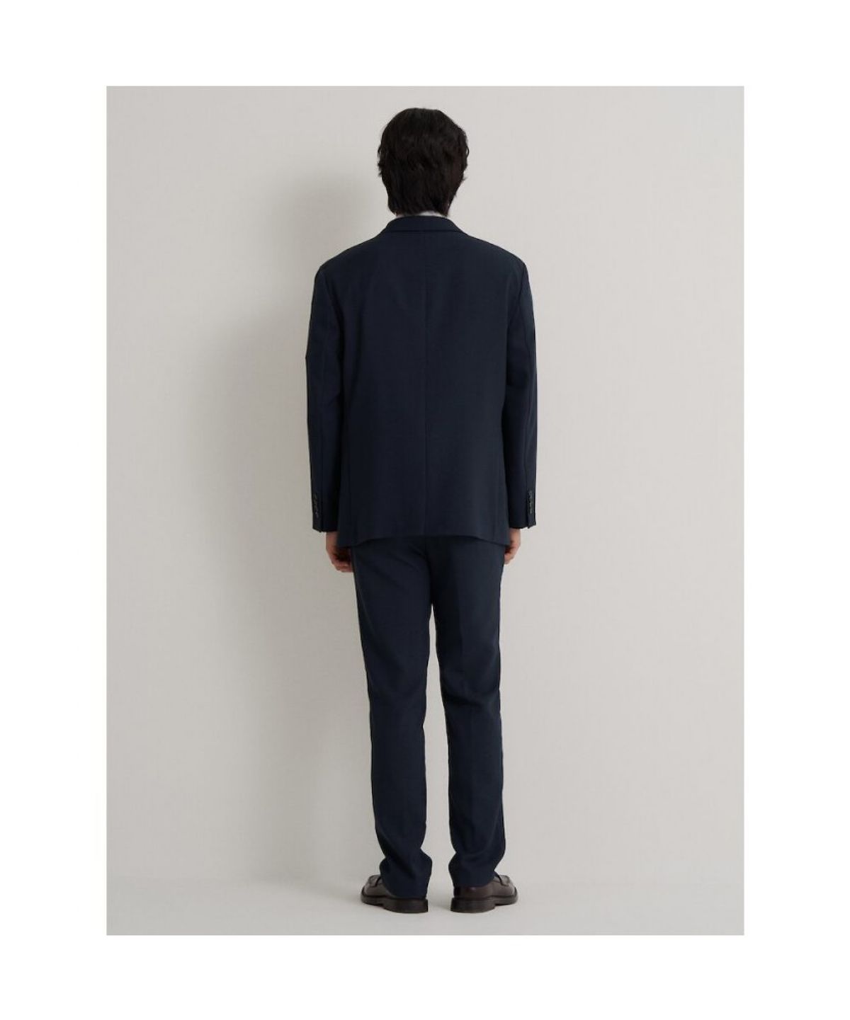 빈폴 멘(BEANPOLE MEN) 스트레치 셋업 스탠다드핏 팬츠  네이비