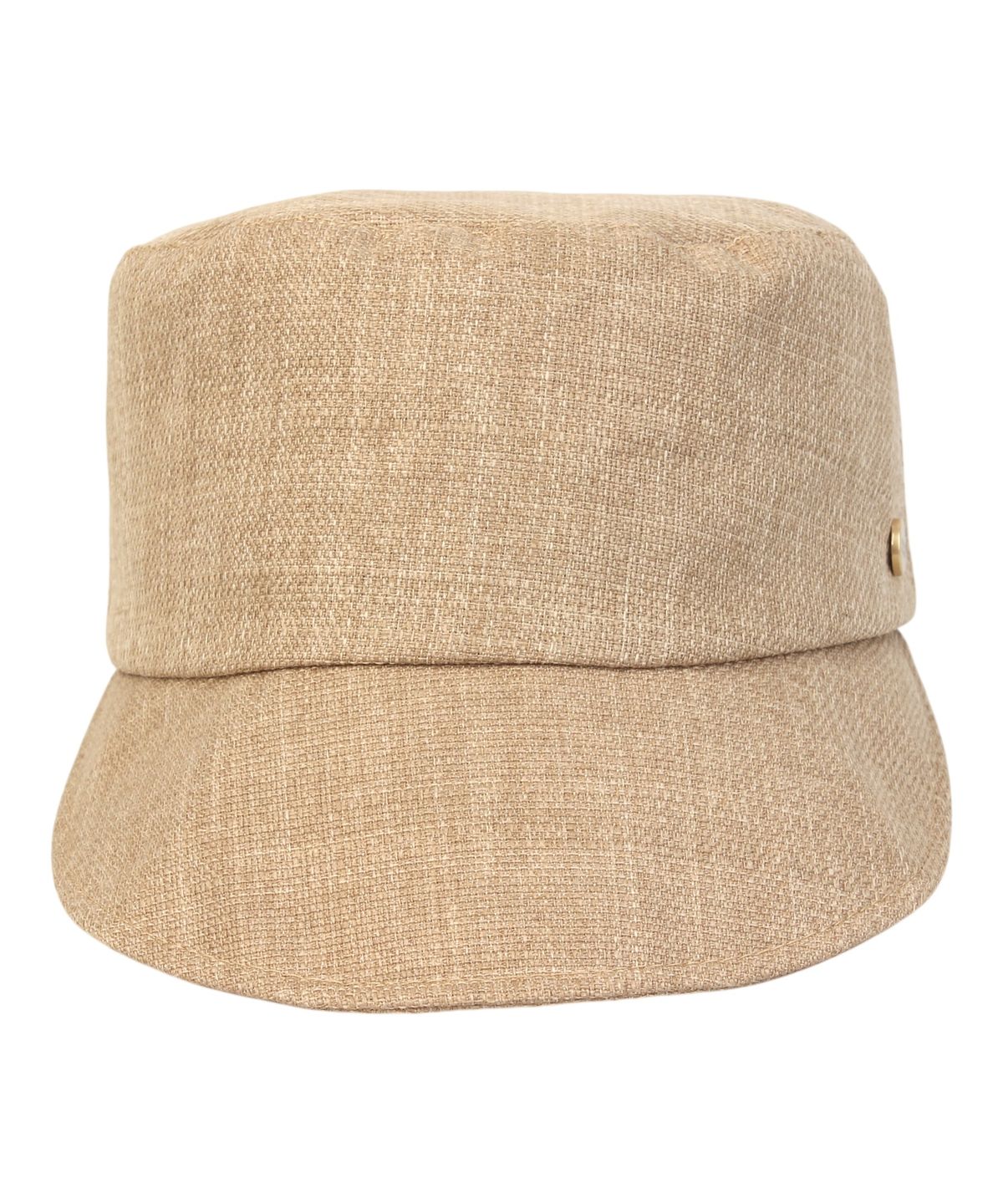 유니버셜 케미스트리(UNIVERSAL CHEMISTRY) Linen Beige Logo Riding Cap 승마모자